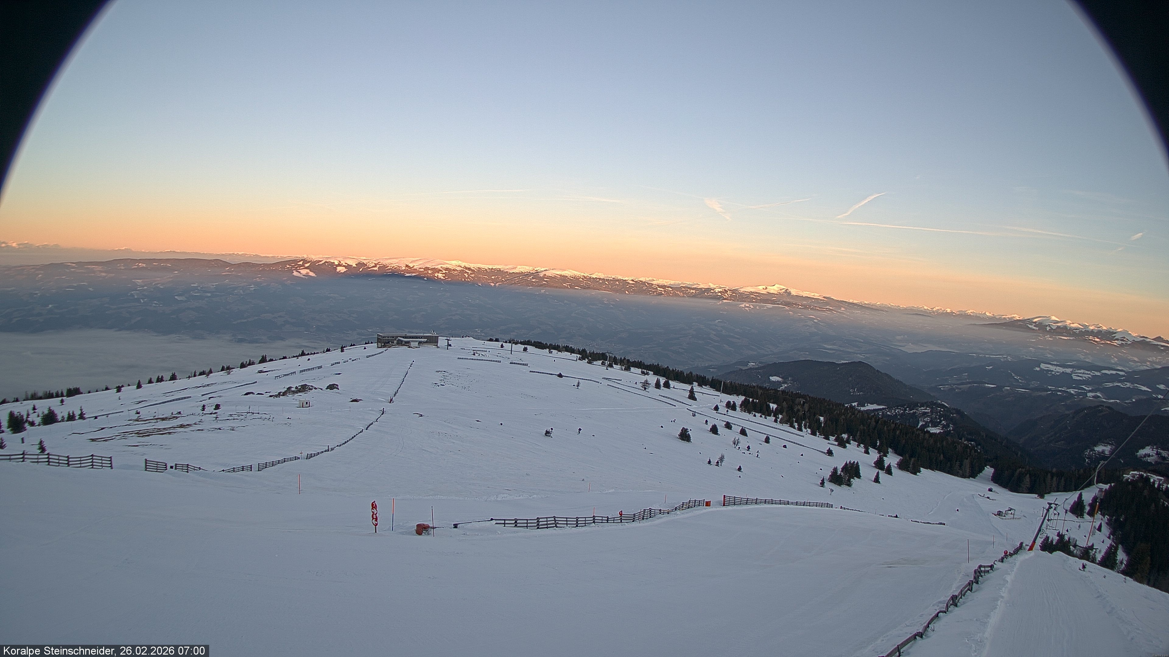 Archived image Webcam Steinschneider lift on Koralpe