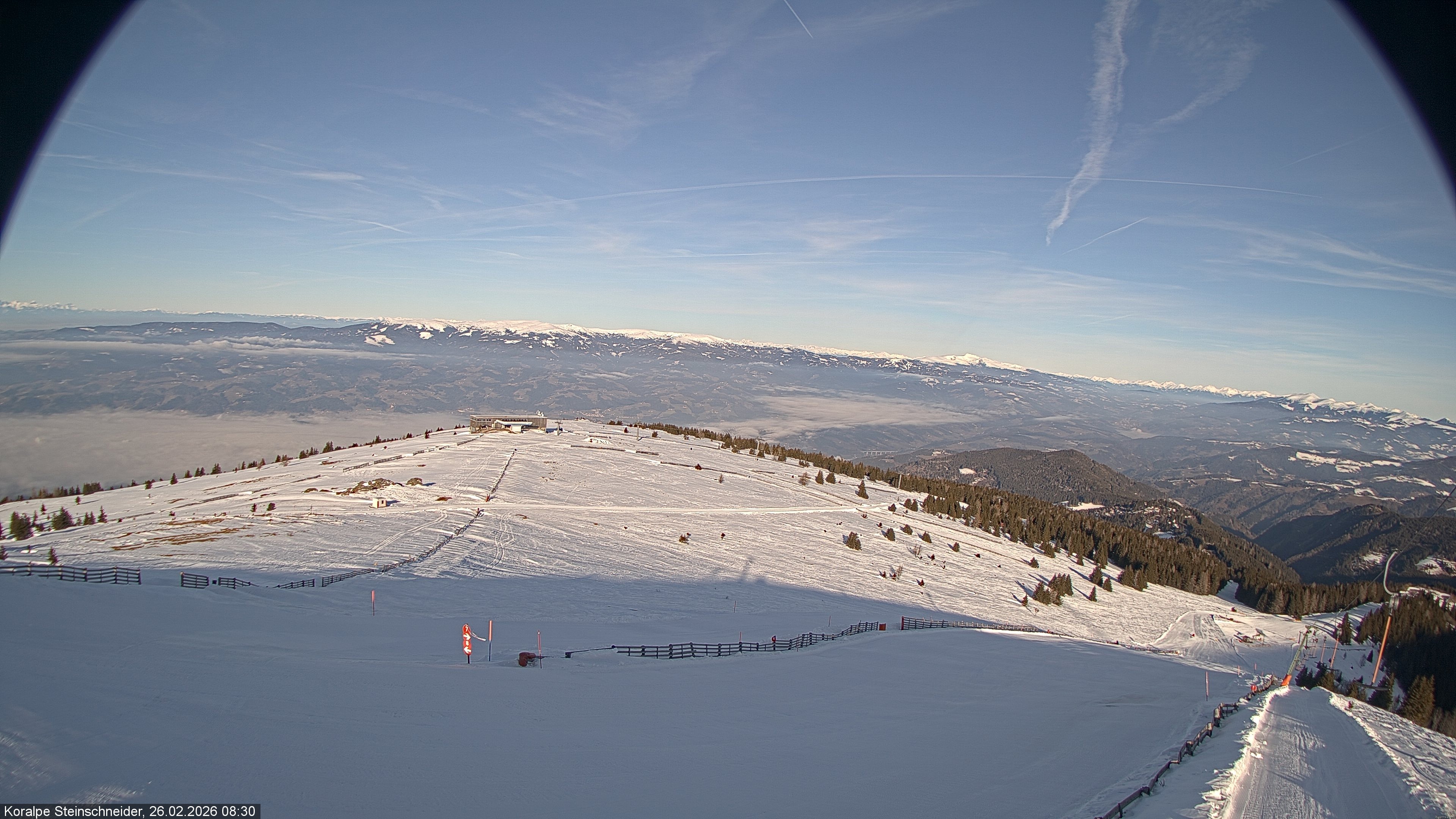 Archived image Webcam Steinschneider lift on Koralpe