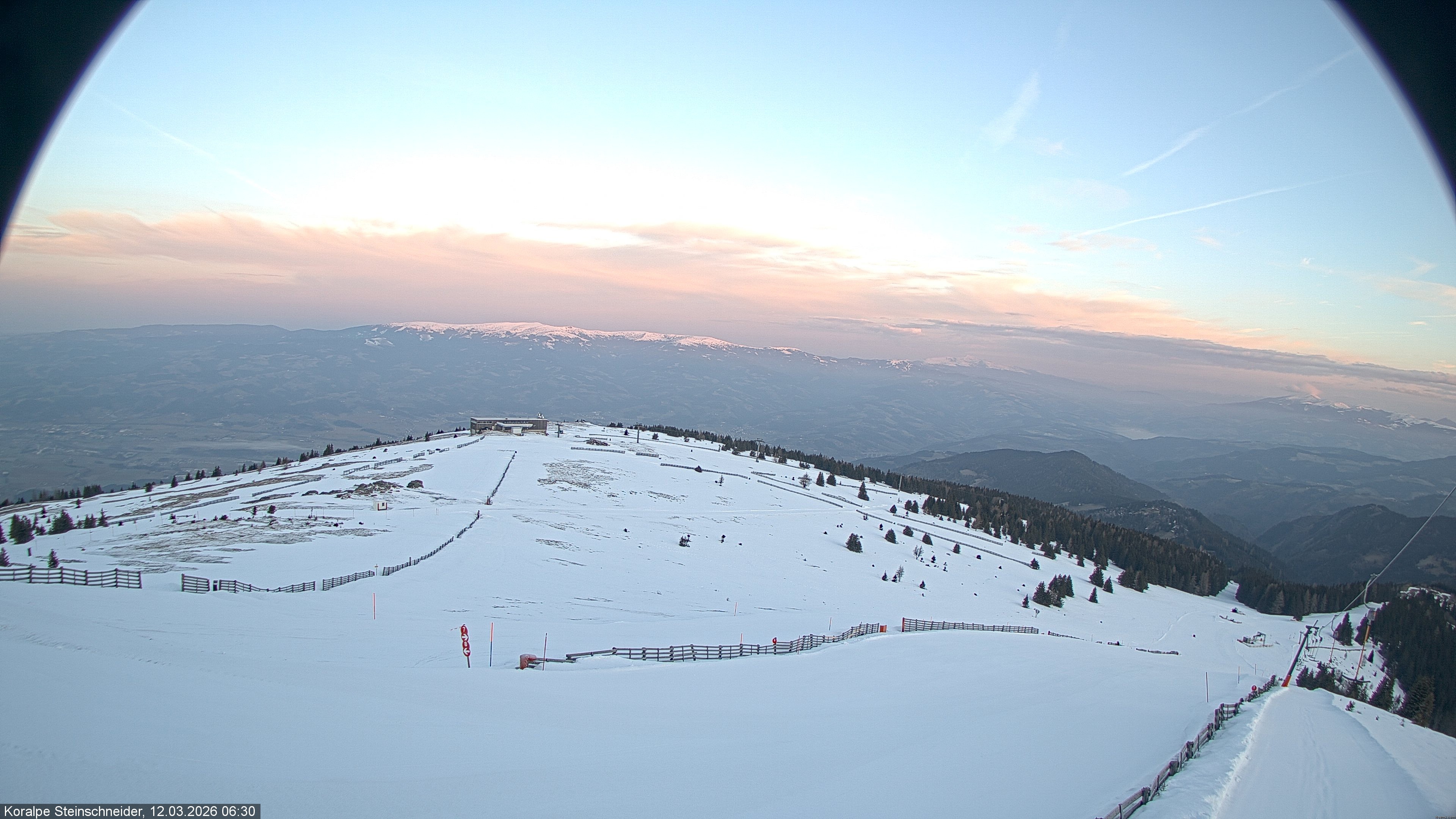 Archived image Webcam Steinschneider lift on Koralpe