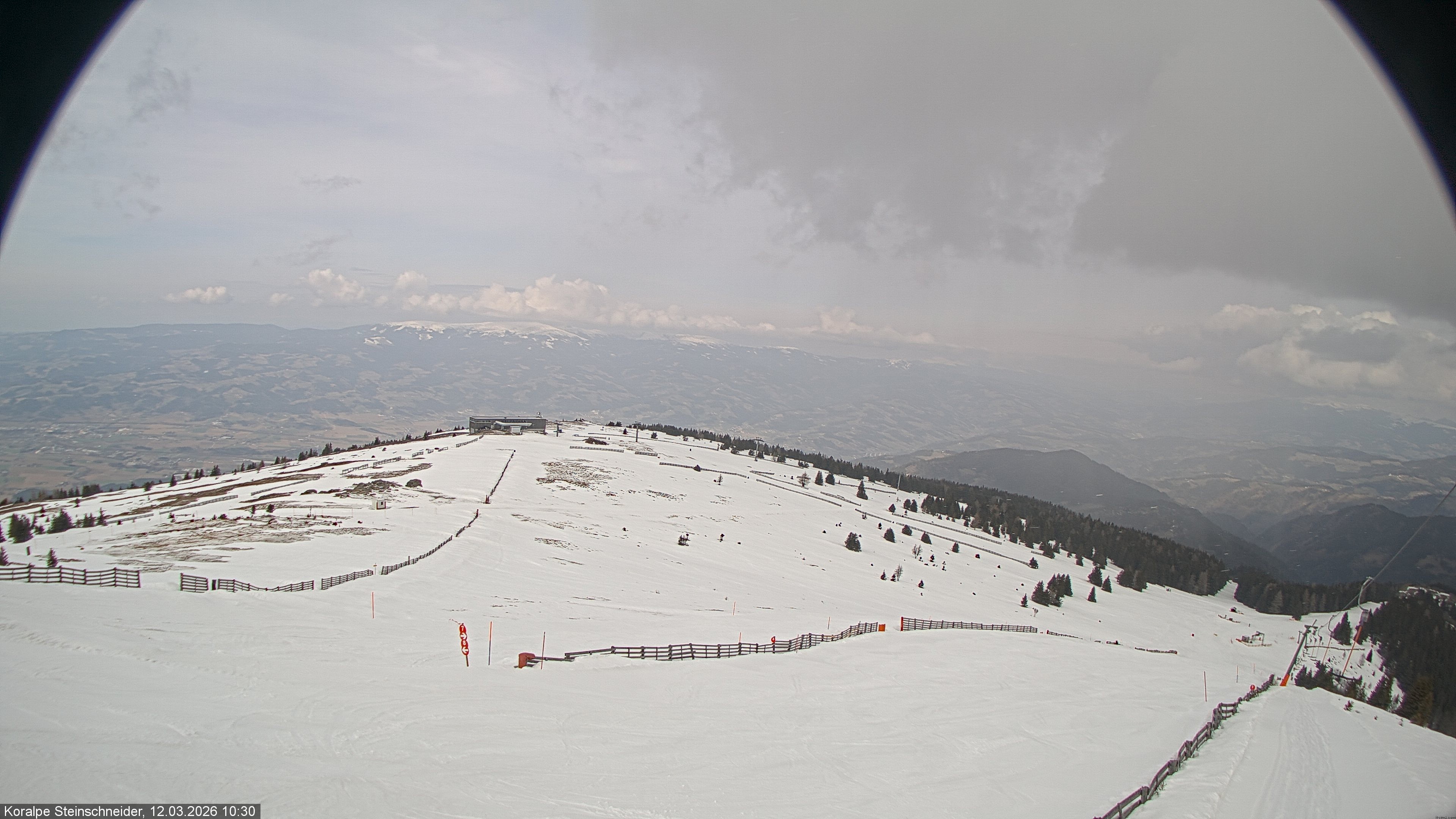 Archived image Webcam Steinschneider lift on Koralpe