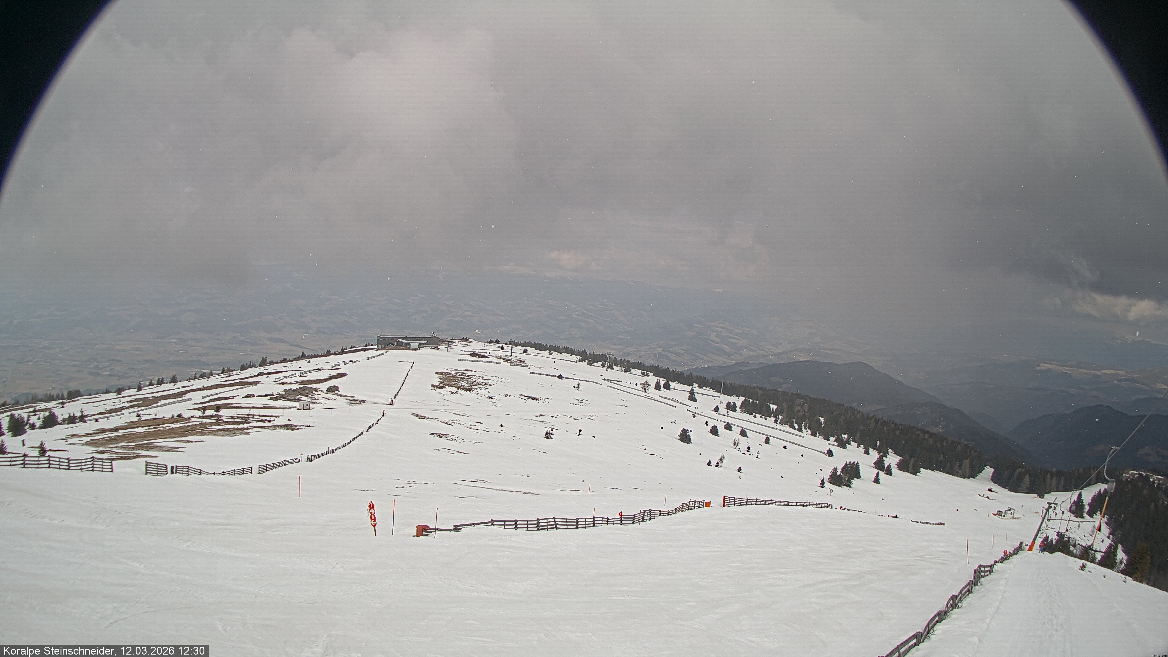 Archived image Webcam Steinschneider lift on Koralpe