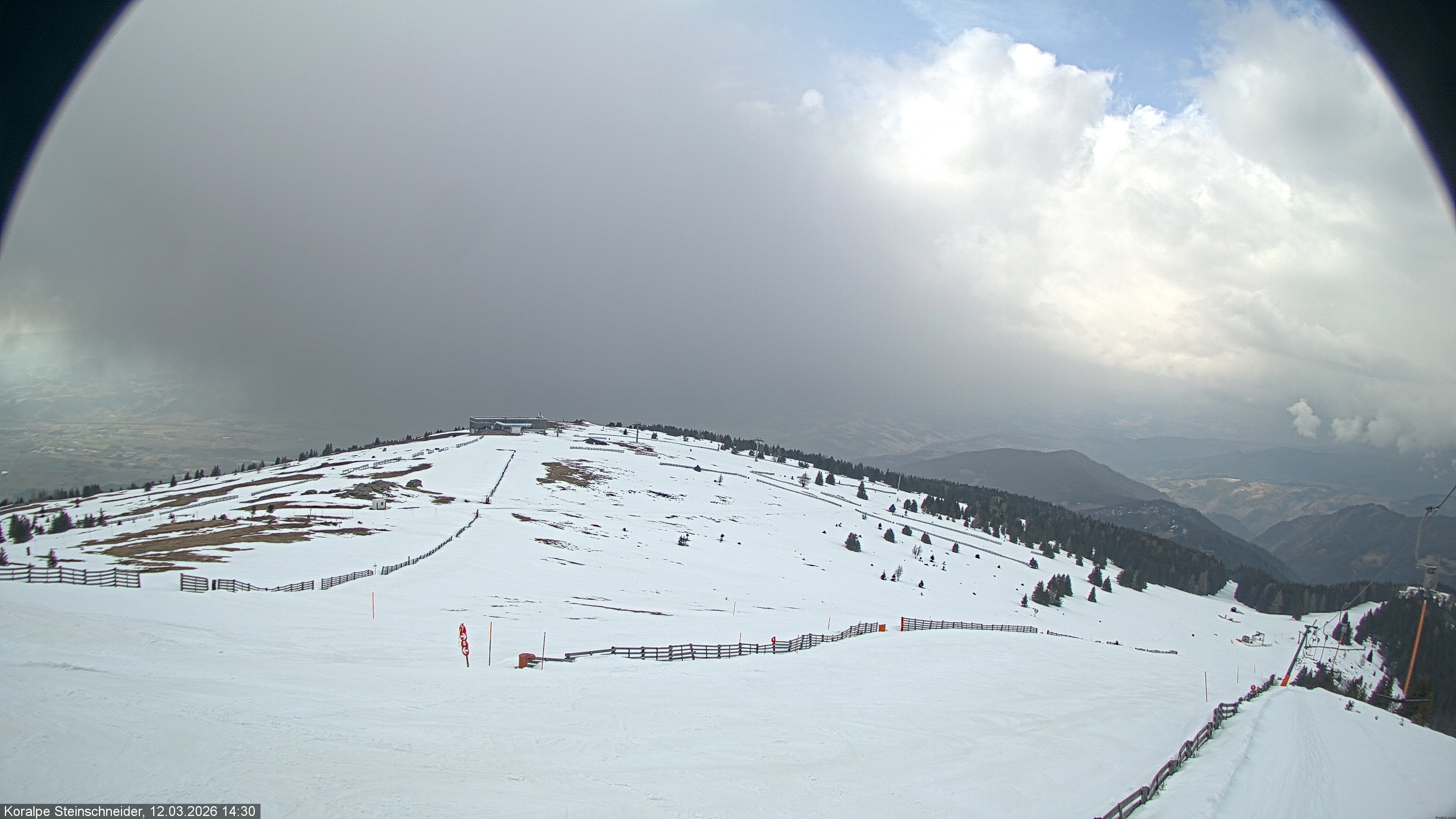 Archived image Webcam Steinschneider lift on Koralpe