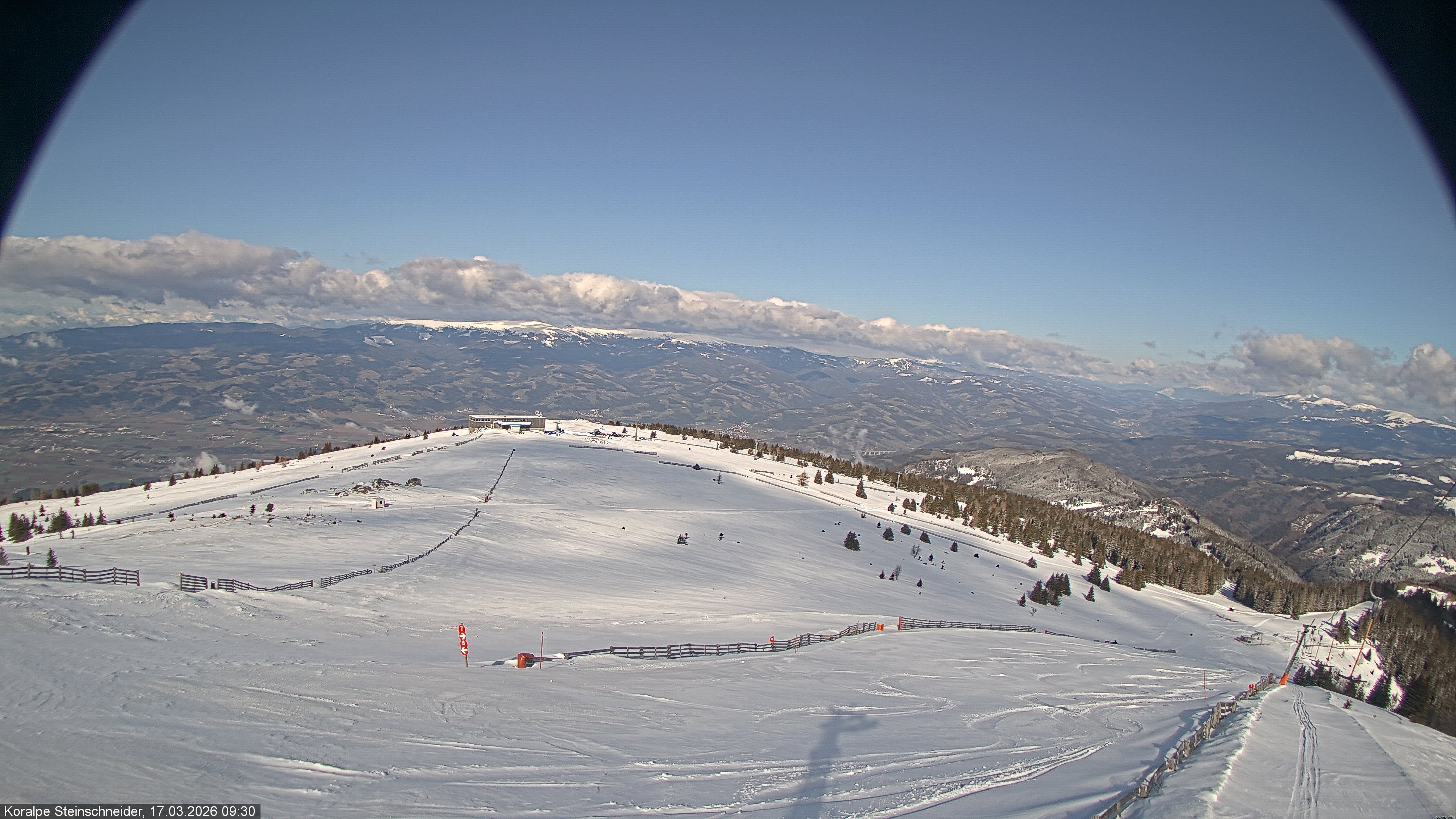 Archived image Webcam Steinschneider lift on Koralpe