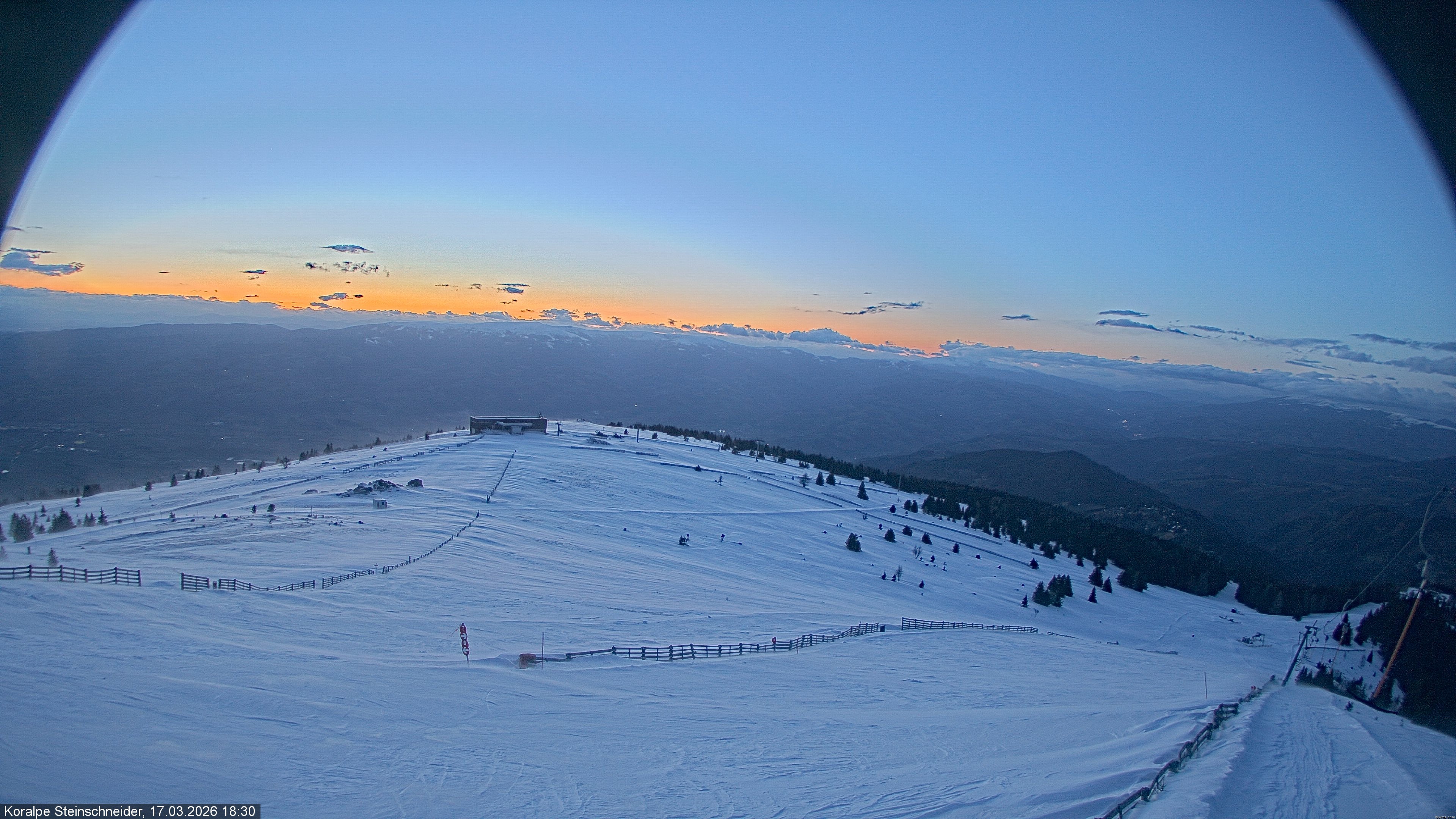 Archived image Webcam Steinschneider lift on Koralpe