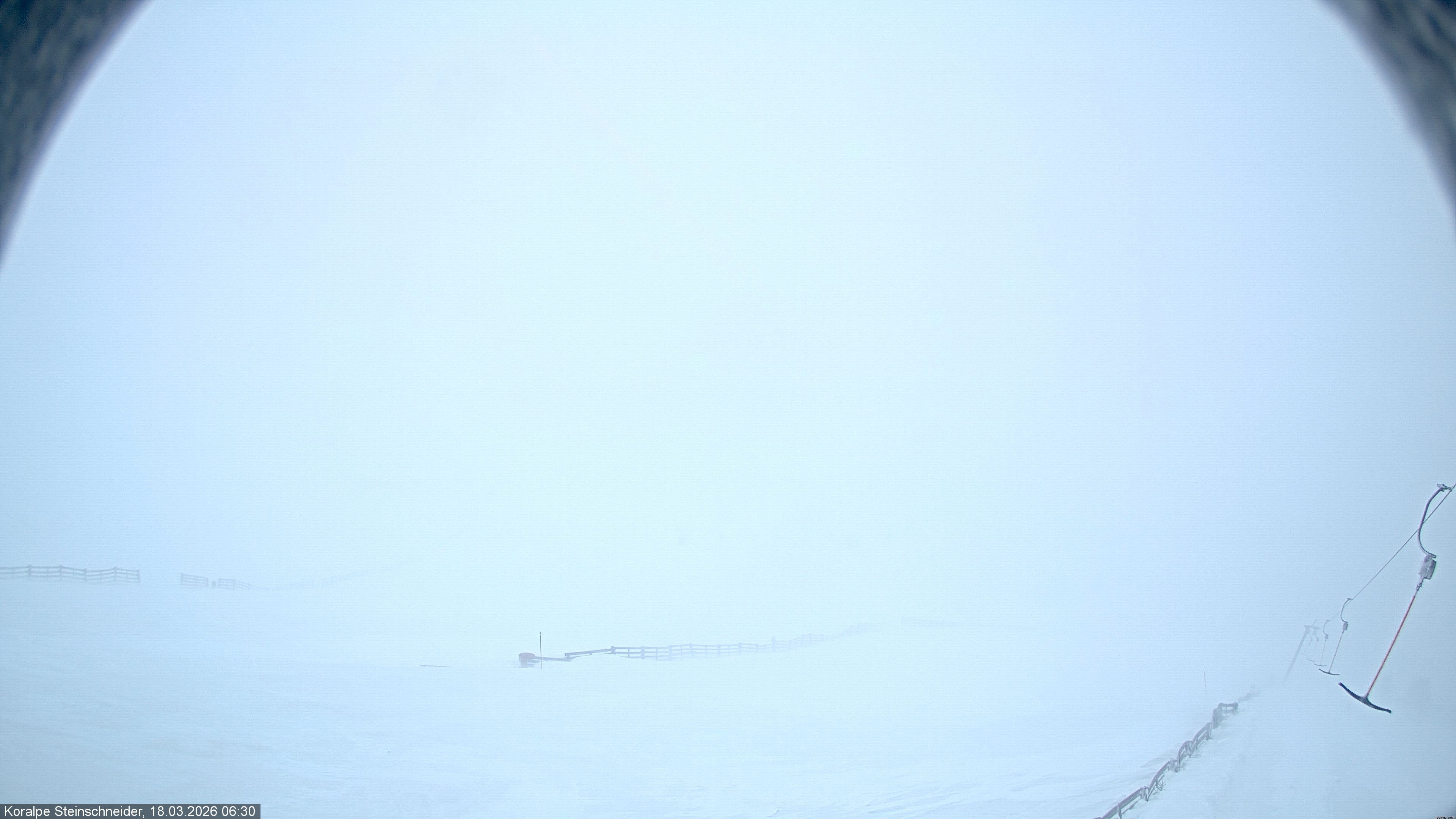 Archiv Foto Webcam Steinschneider-Lift (Koralpe)