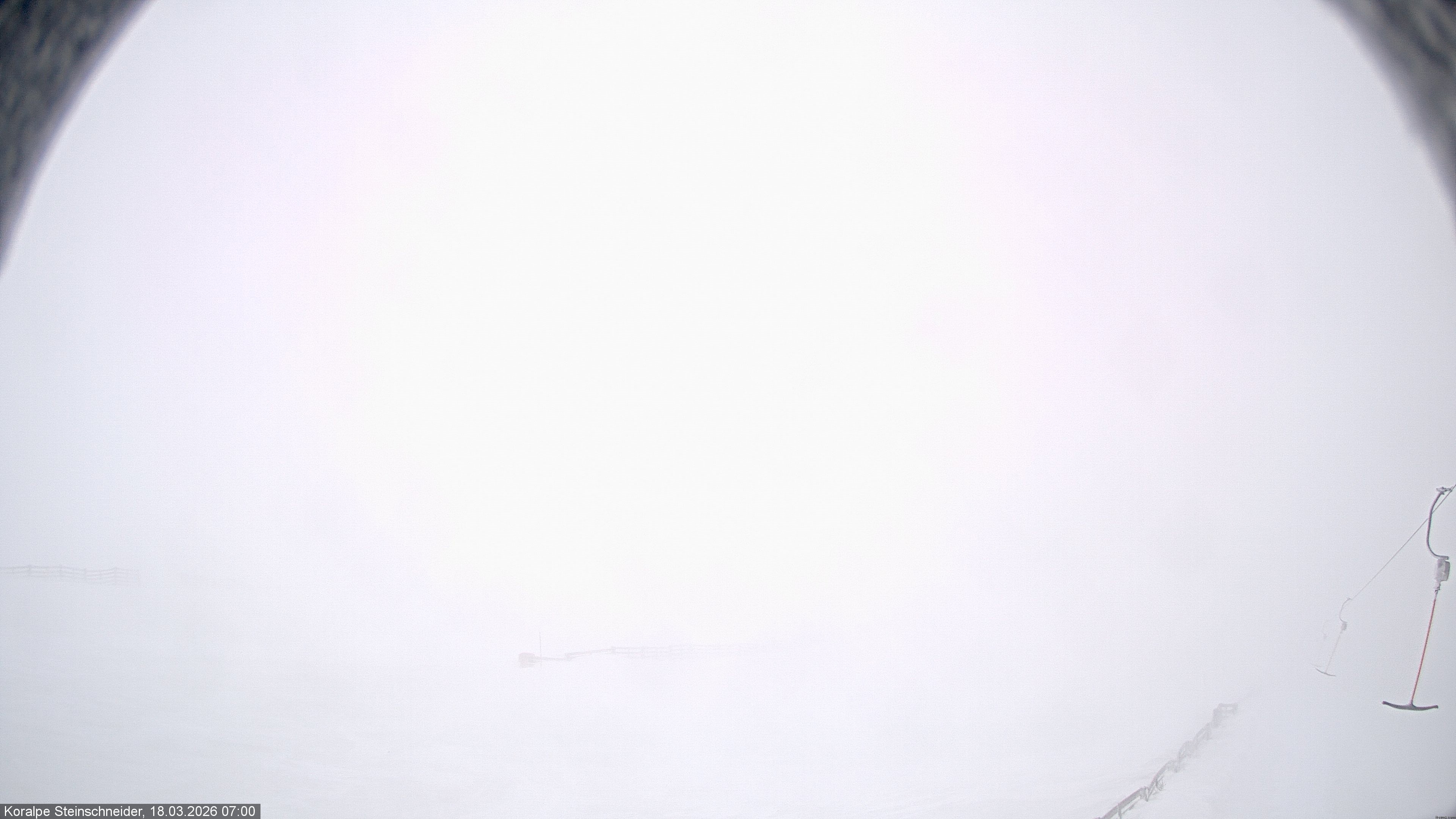 Archiv Foto Webcam Steinschneider-Lift (Koralpe)