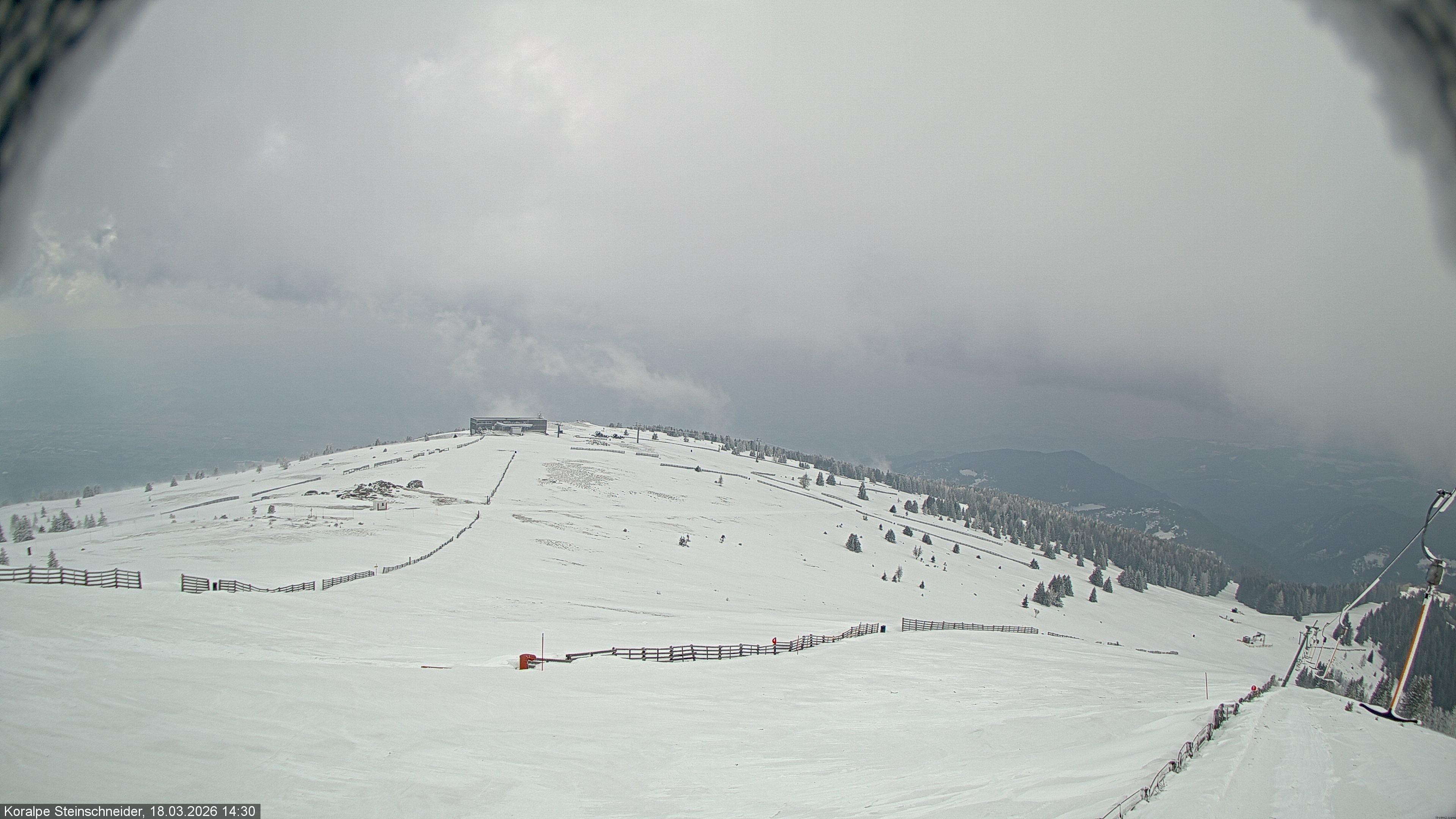Archiv Foto Webcam Steinschneider-Lift (Koralpe)
