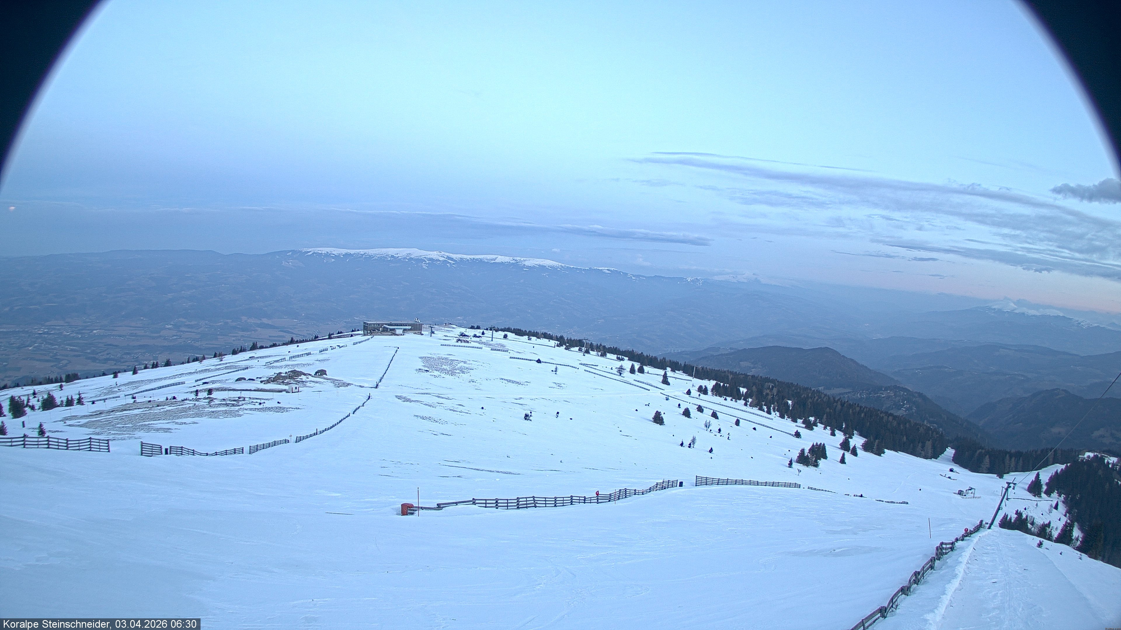 Archived image Webcam Steinschneider lift on Koralpe