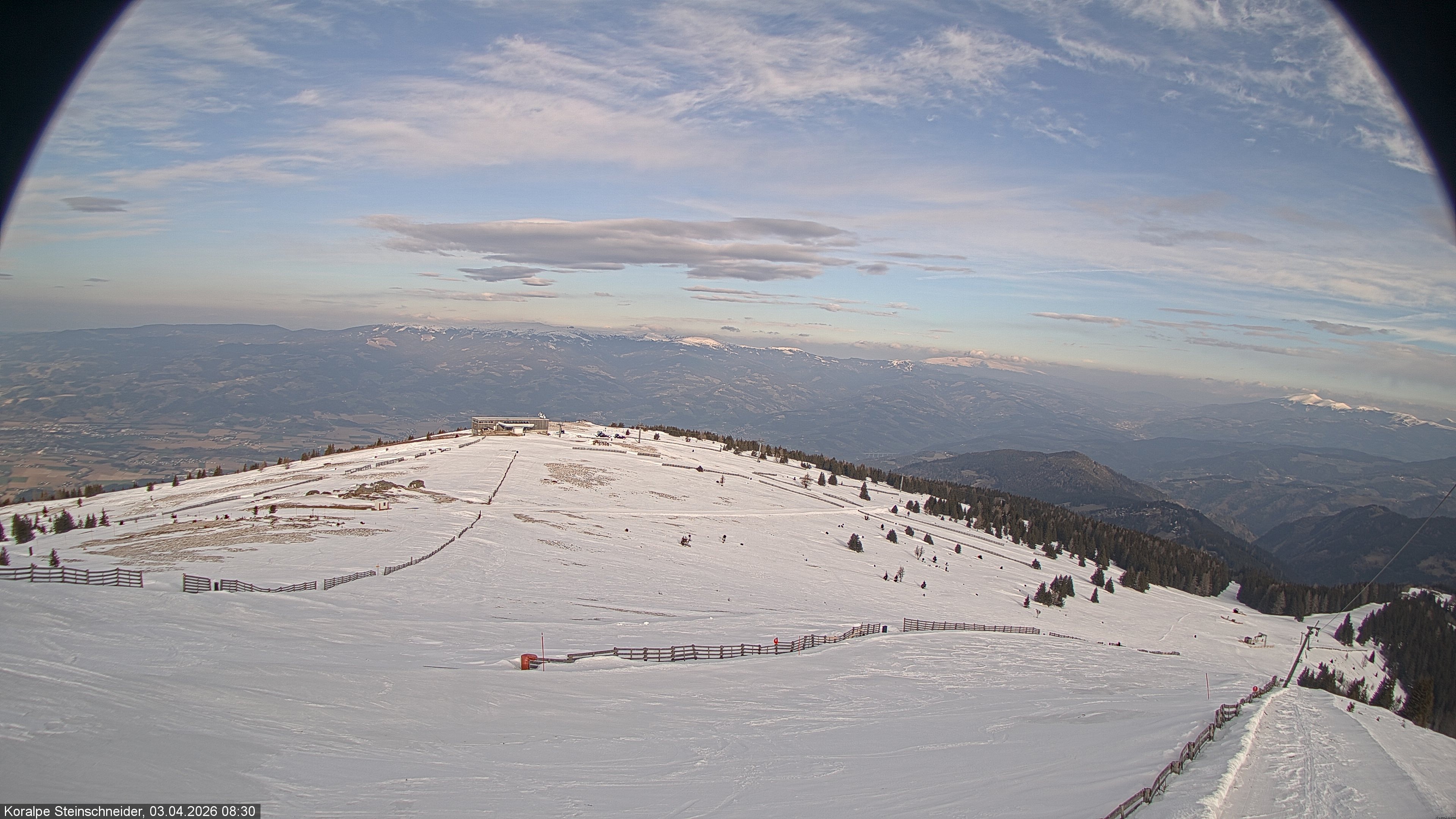 Archived image Webcam Steinschneider lift on Koralpe