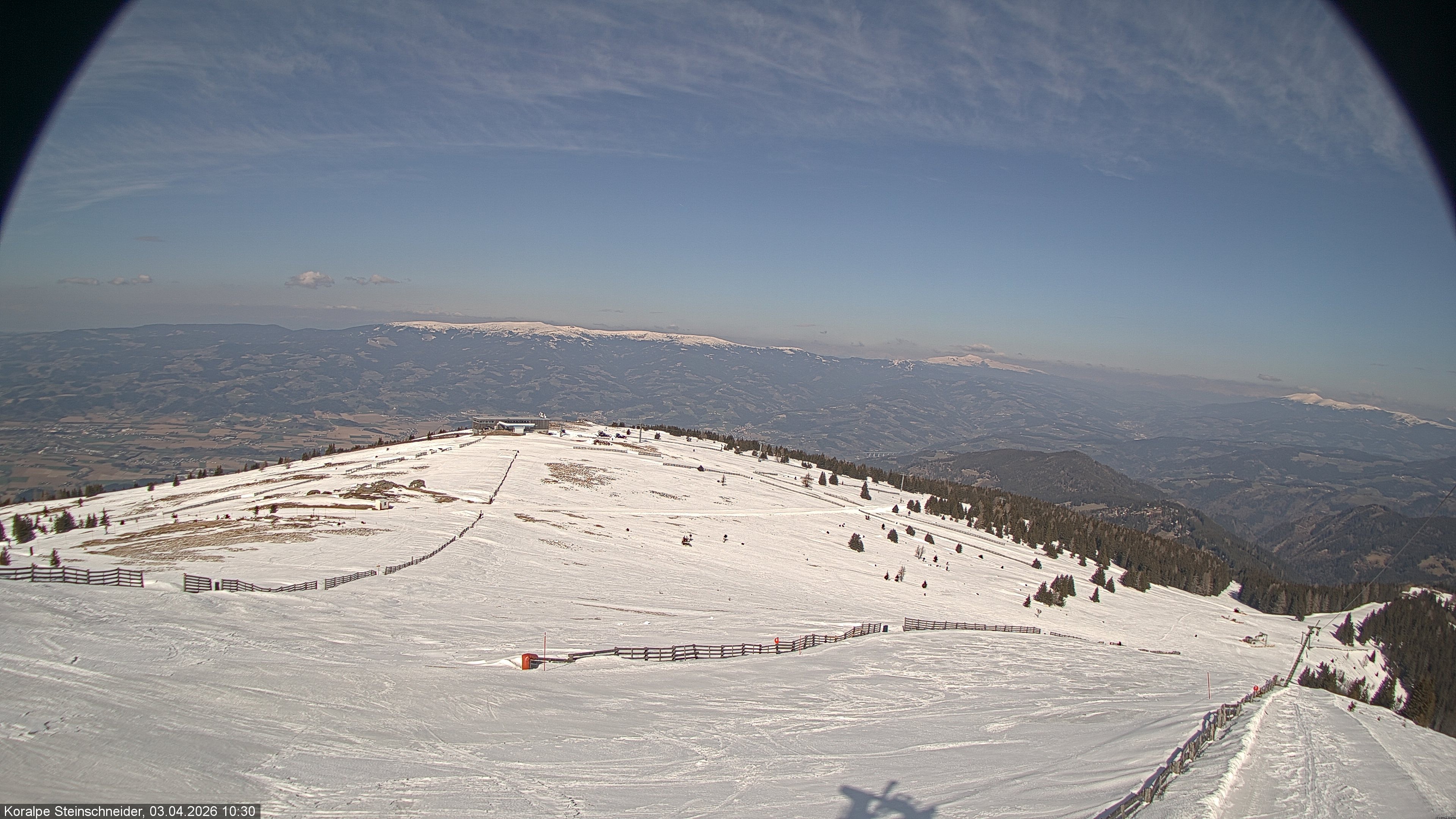 Archived image Webcam Steinschneider lift on Koralpe