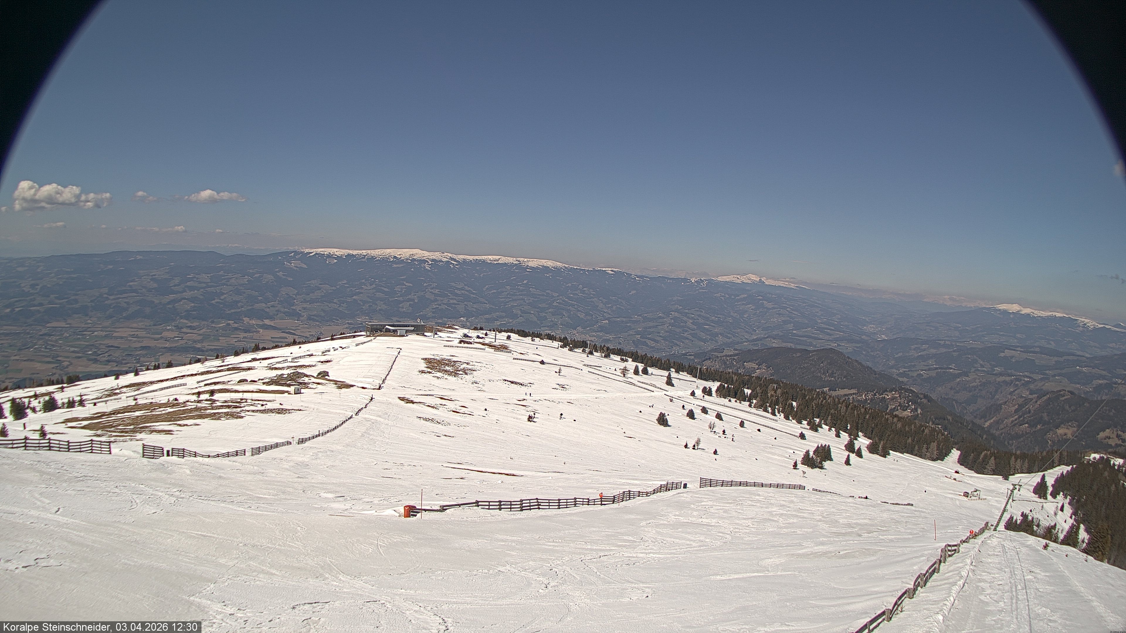 Archived image Webcam Steinschneider lift on Koralpe