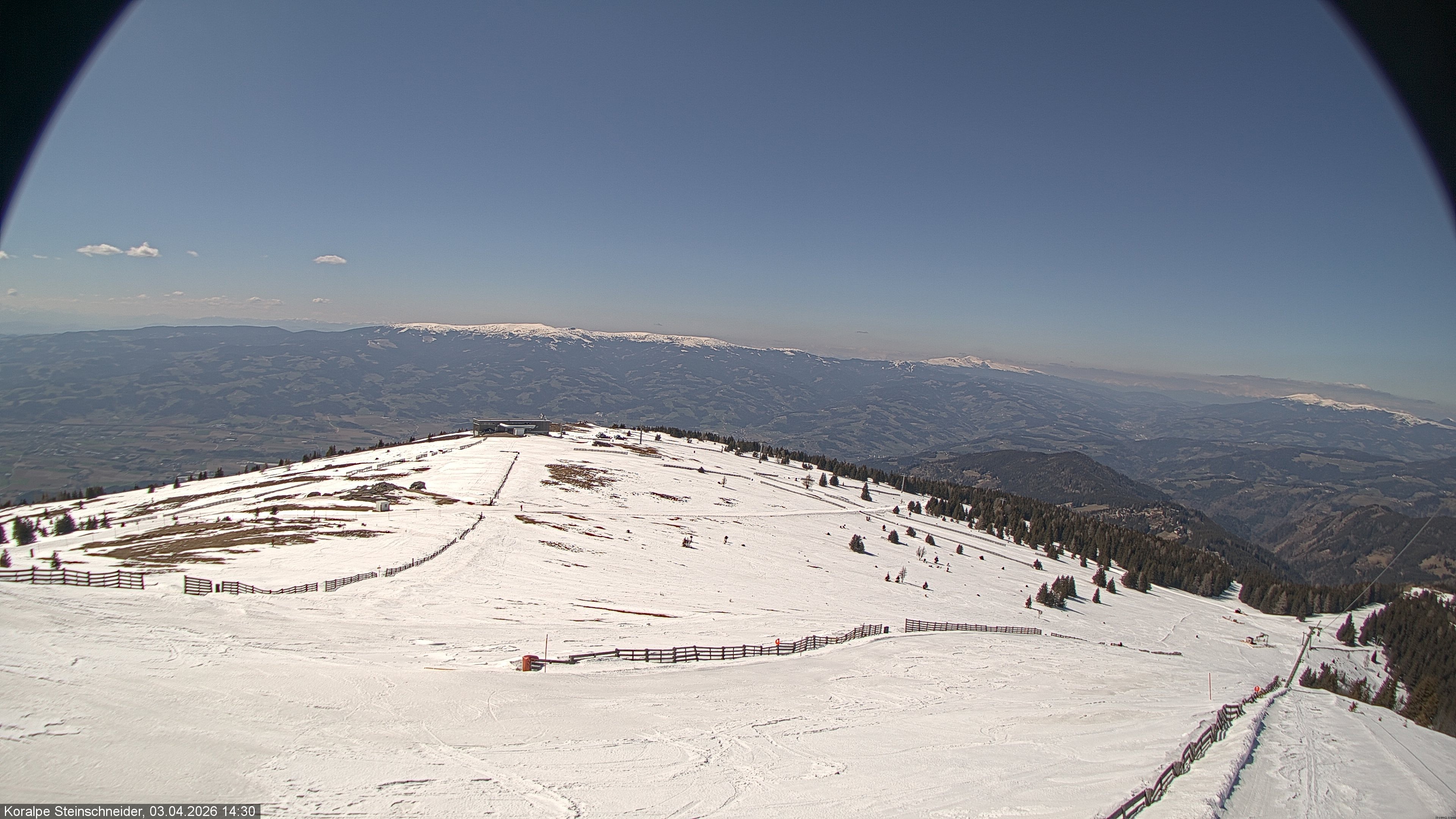 Archived image Webcam Steinschneider lift on Koralpe