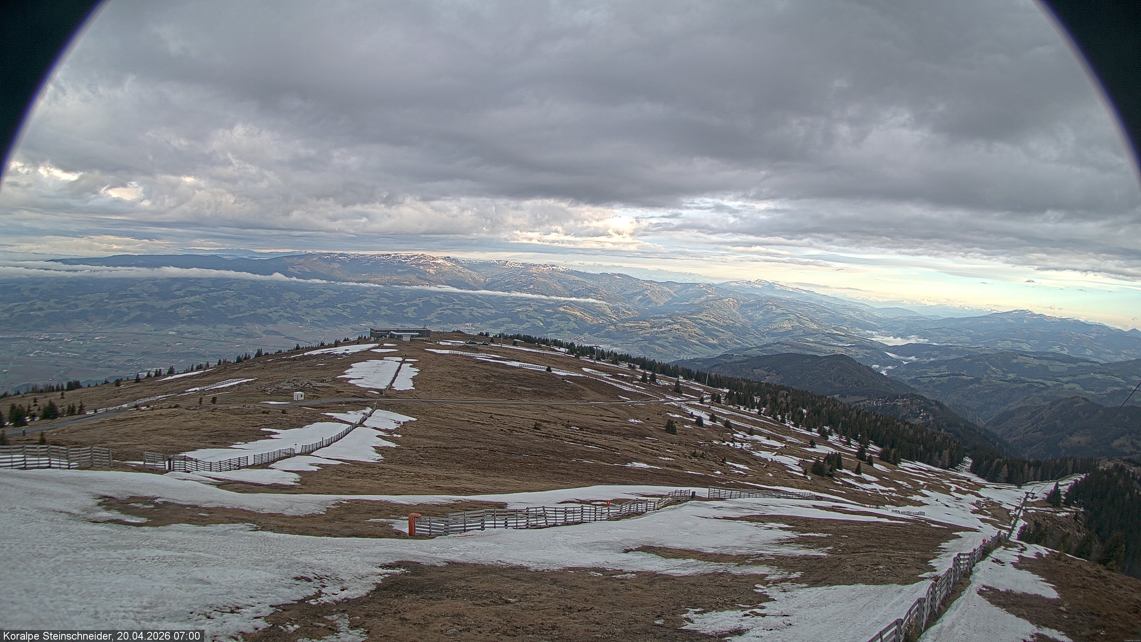 Archived image Webcam Steinschneider lift on Koralpe