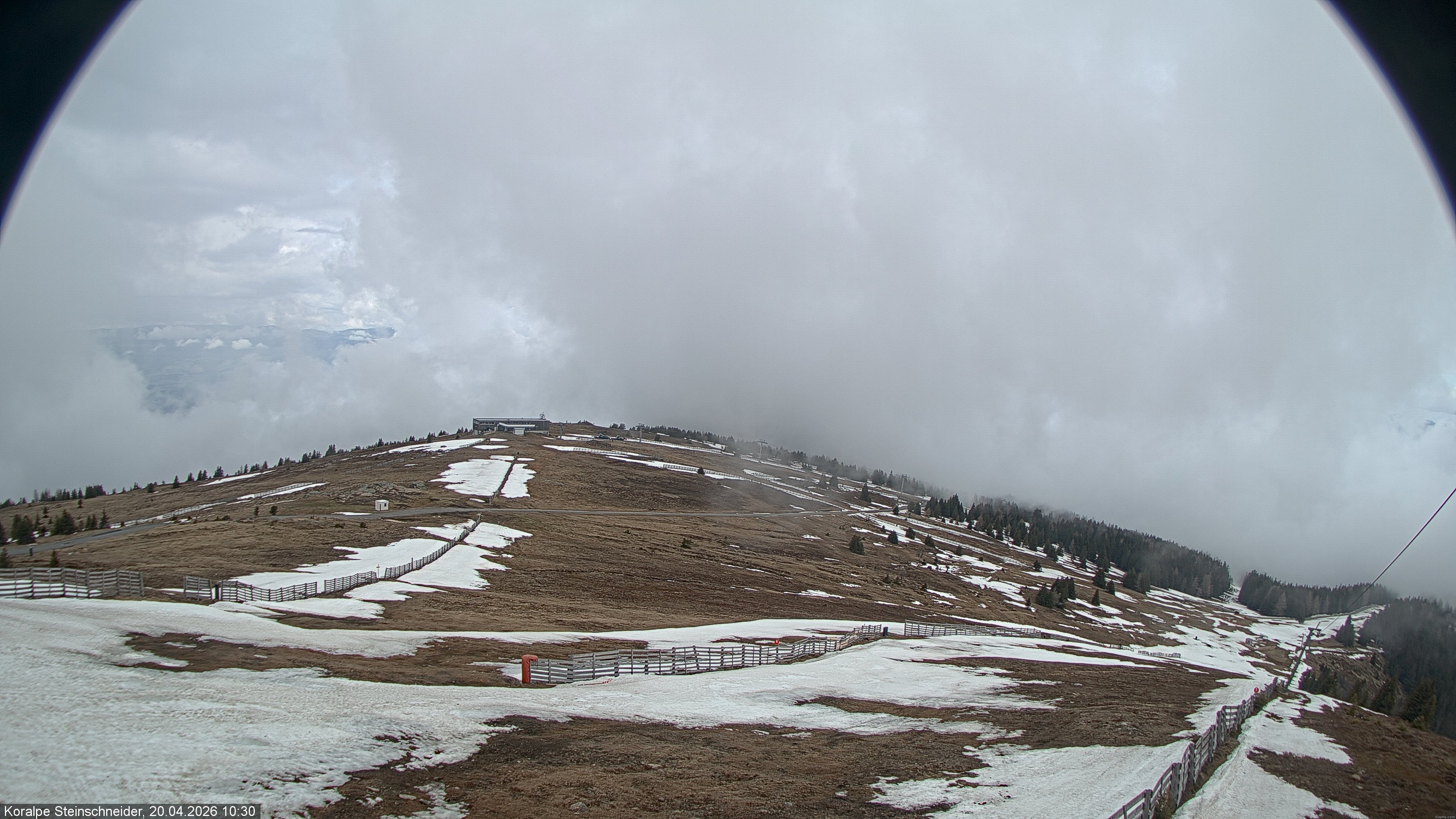 Archived image Webcam Steinschneider lift on Koralpe