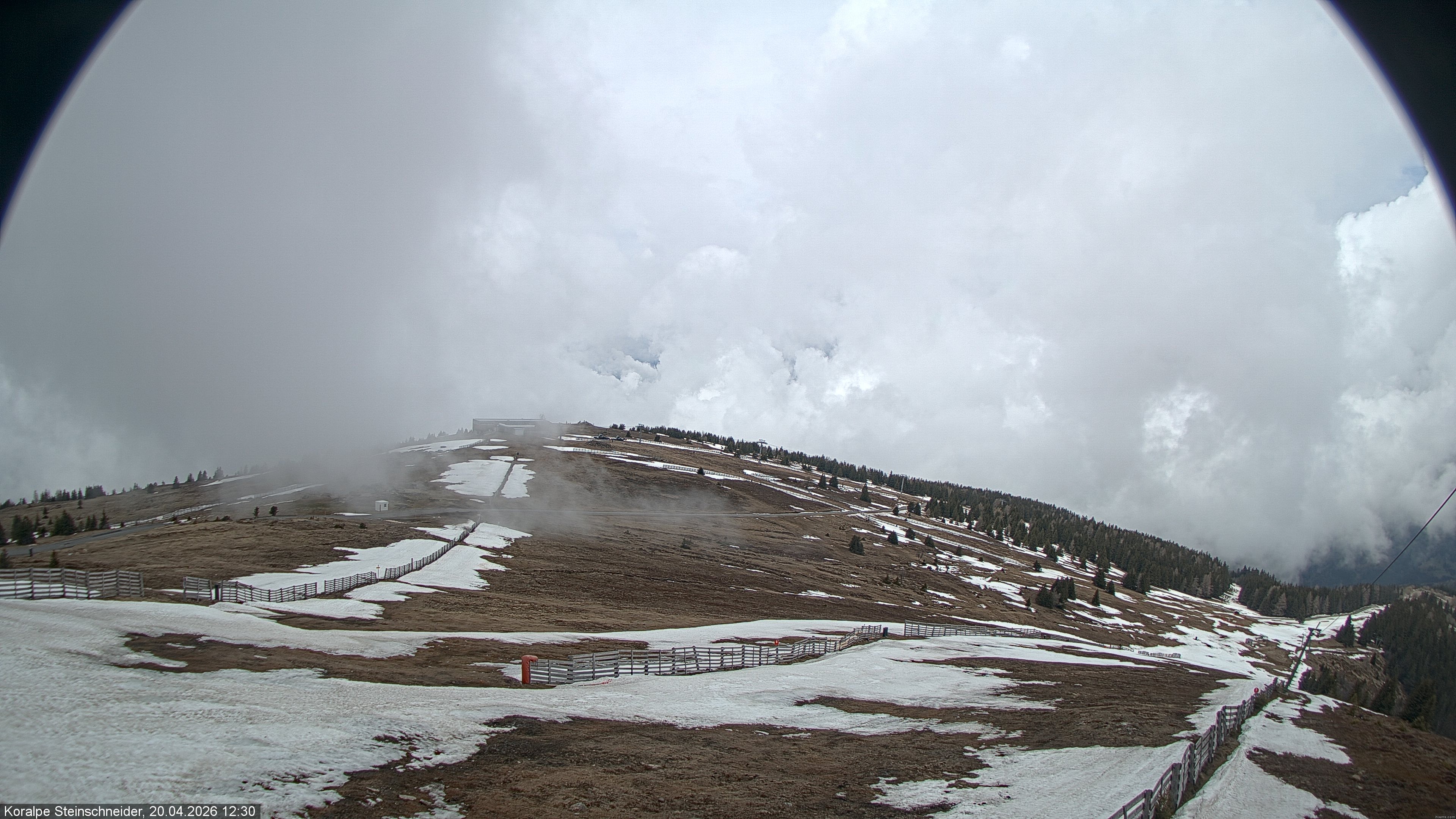 Archived image Webcam Steinschneider lift on Koralpe