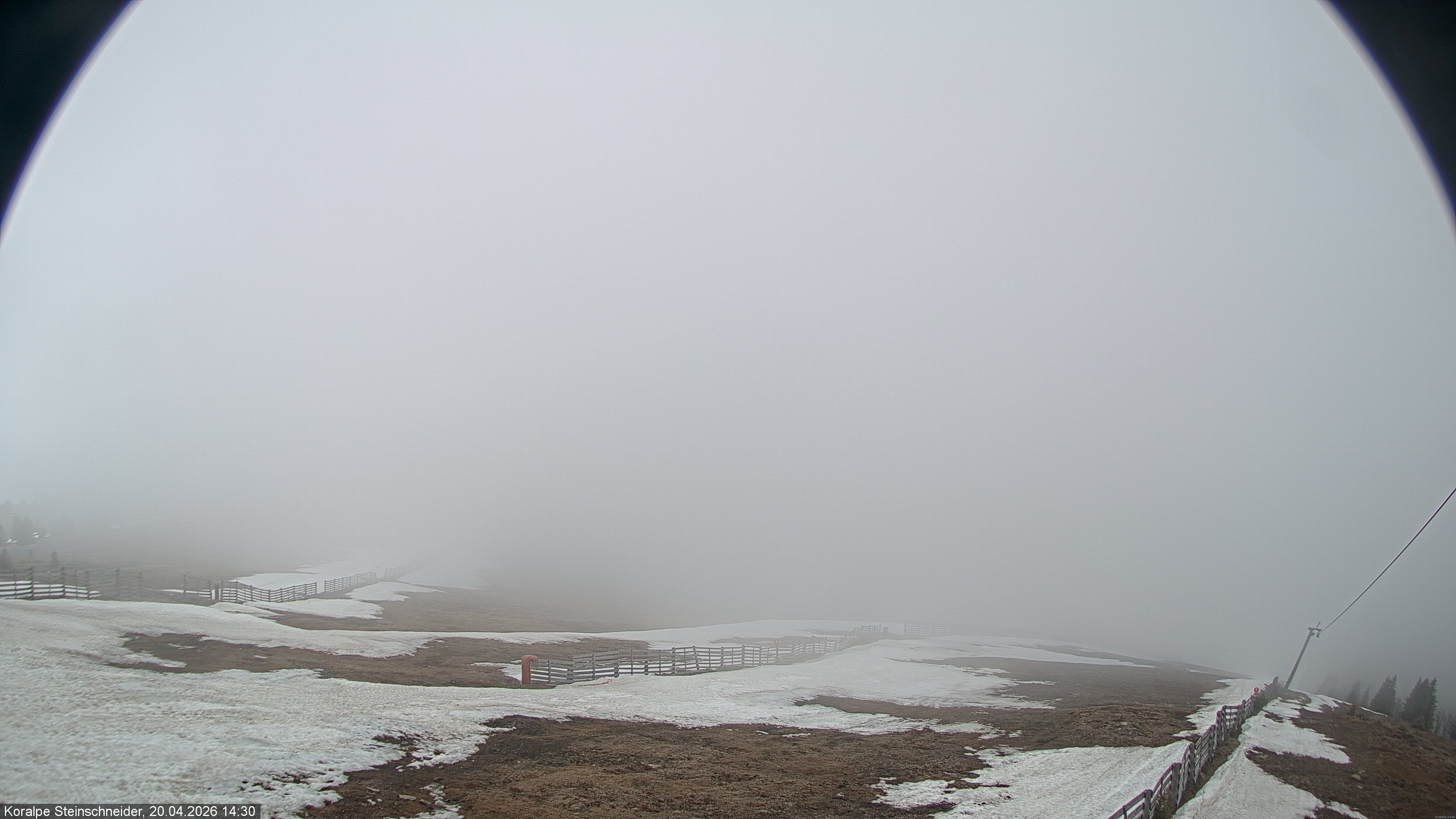 Archived image Webcam Steinschneider lift on Koralpe