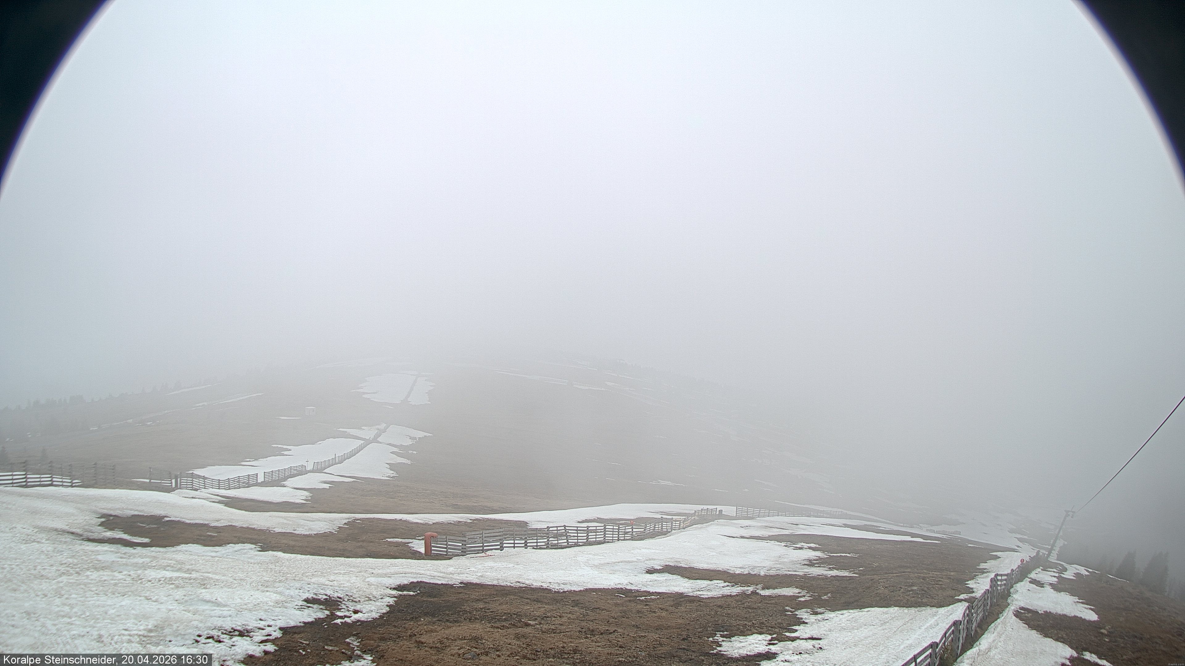 Archived image Webcam Steinschneider lift on Koralpe