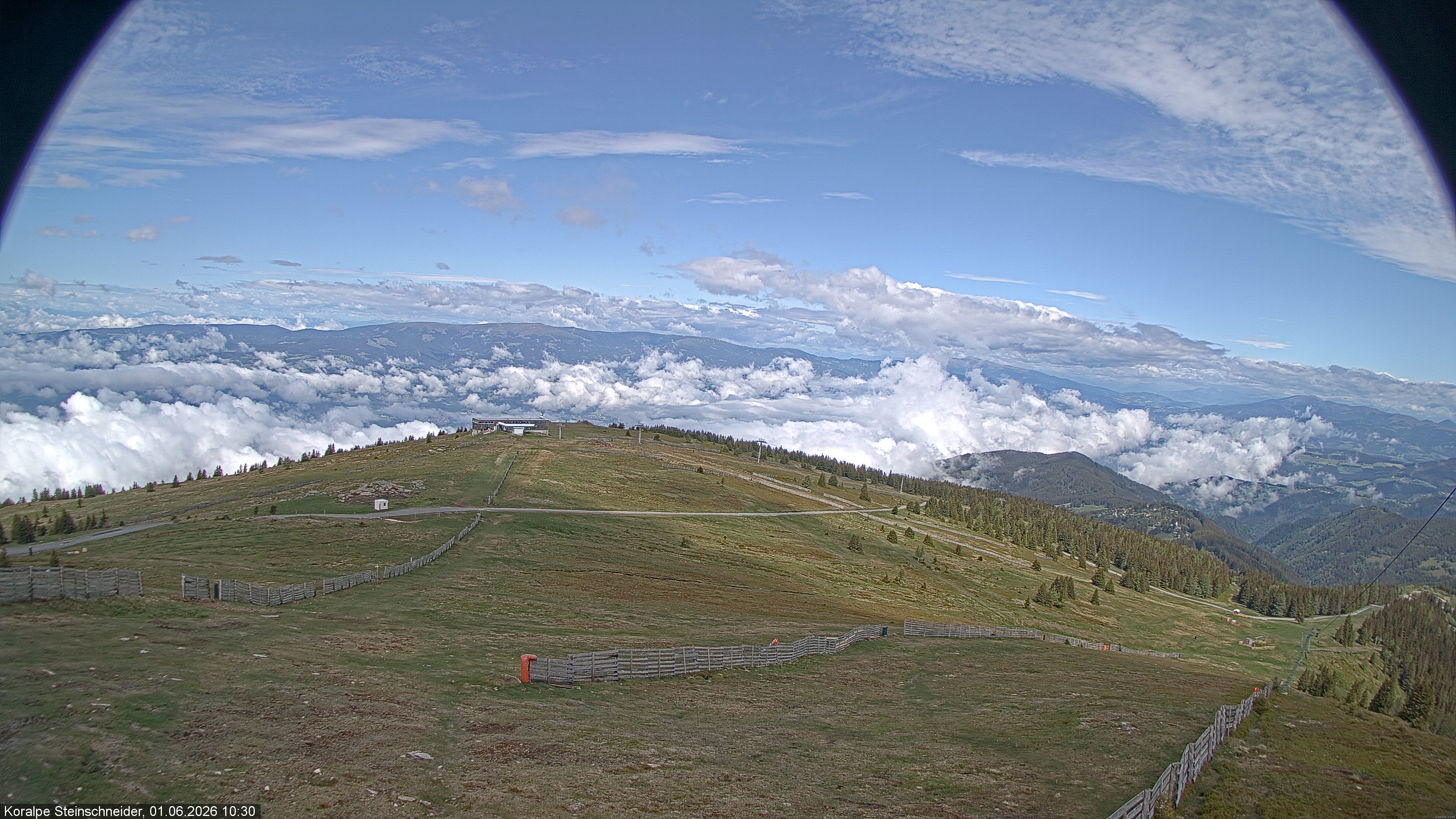 Archiv Foto Webcam Steinschneider-Lift (Koralpe)