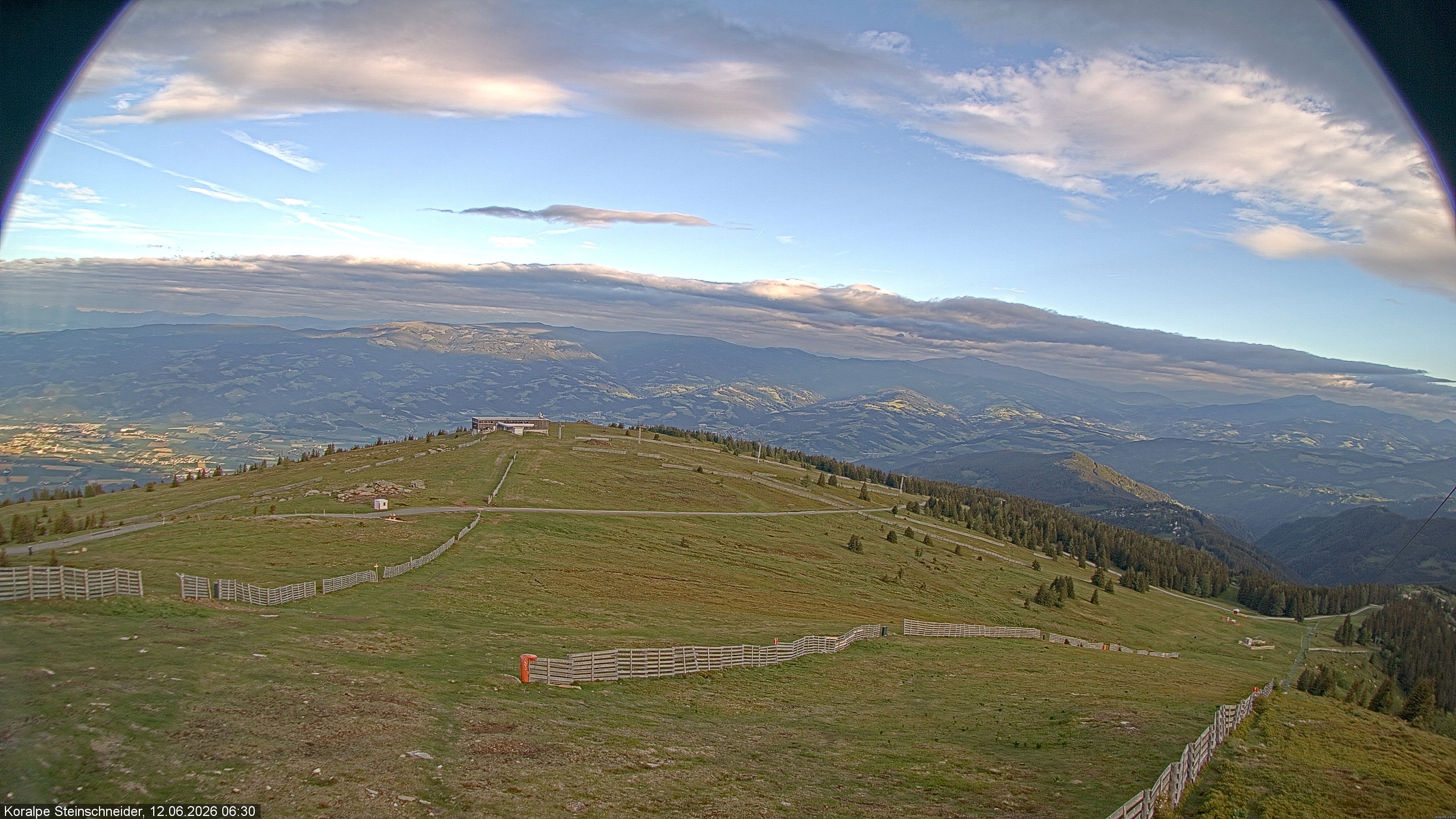 Archived image Webcam Steinschneider lift on Koralpe