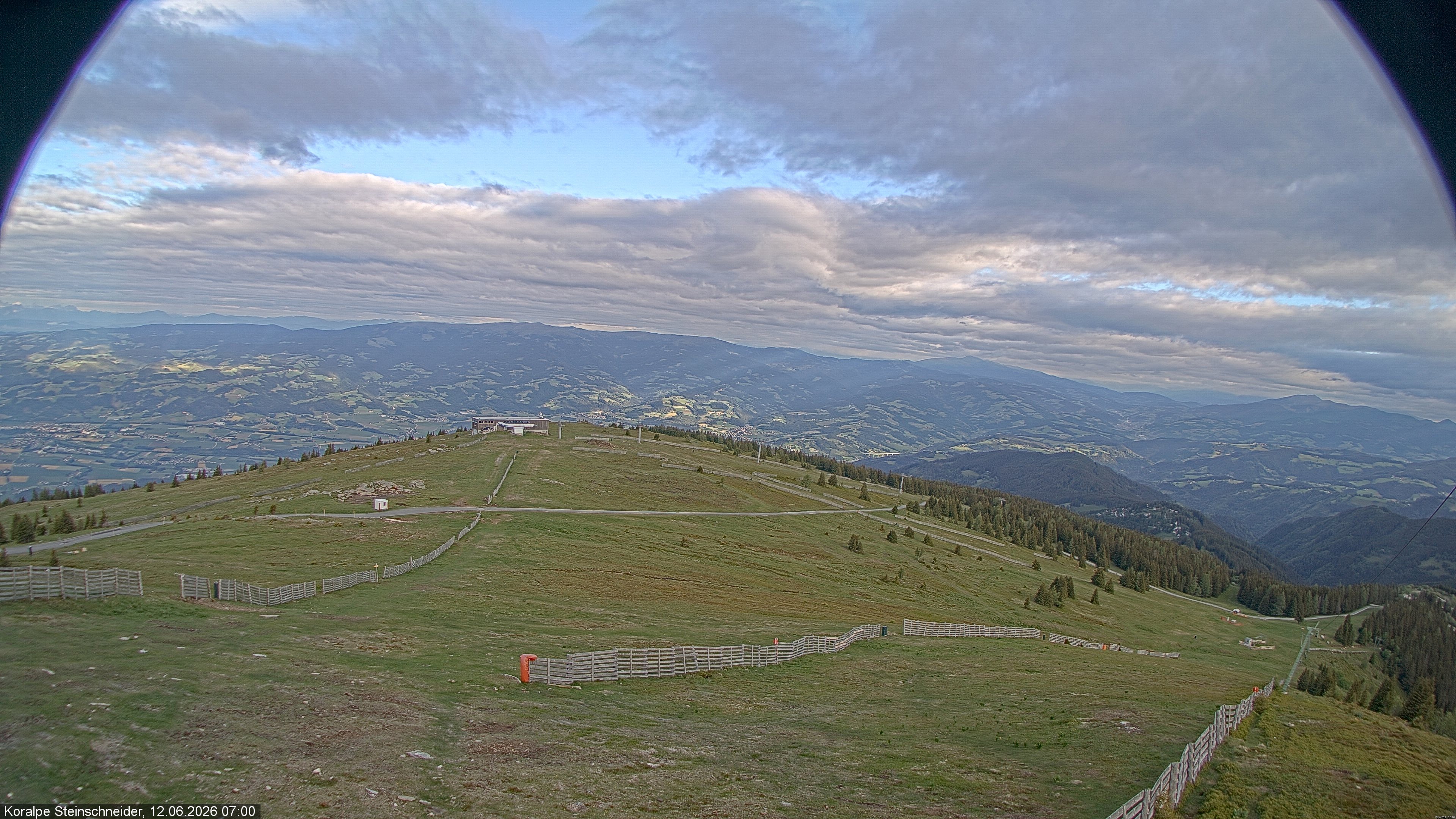 Archived image Webcam Steinschneider lift on Koralpe