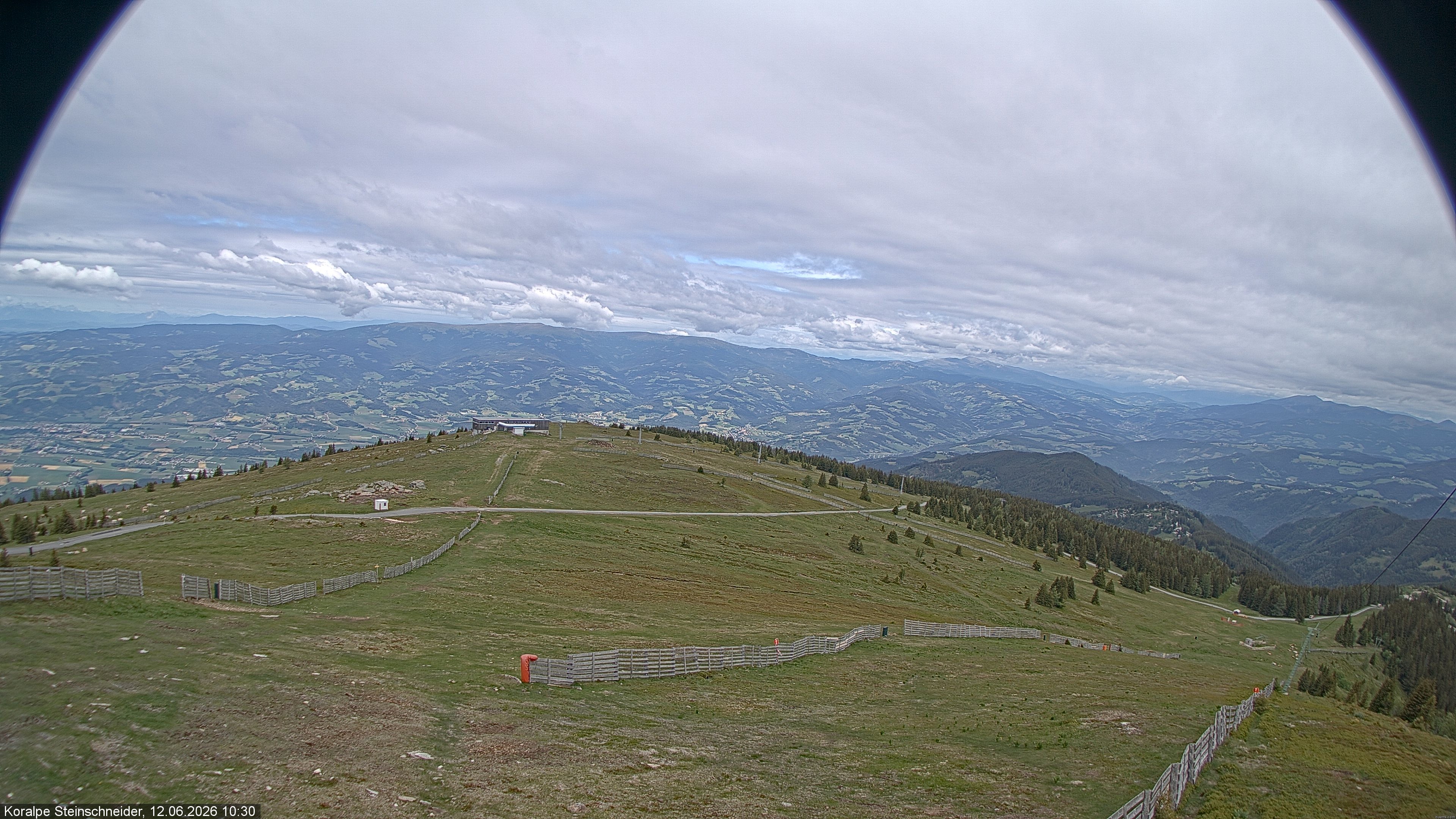 Archived image Webcam Steinschneider lift on Koralpe