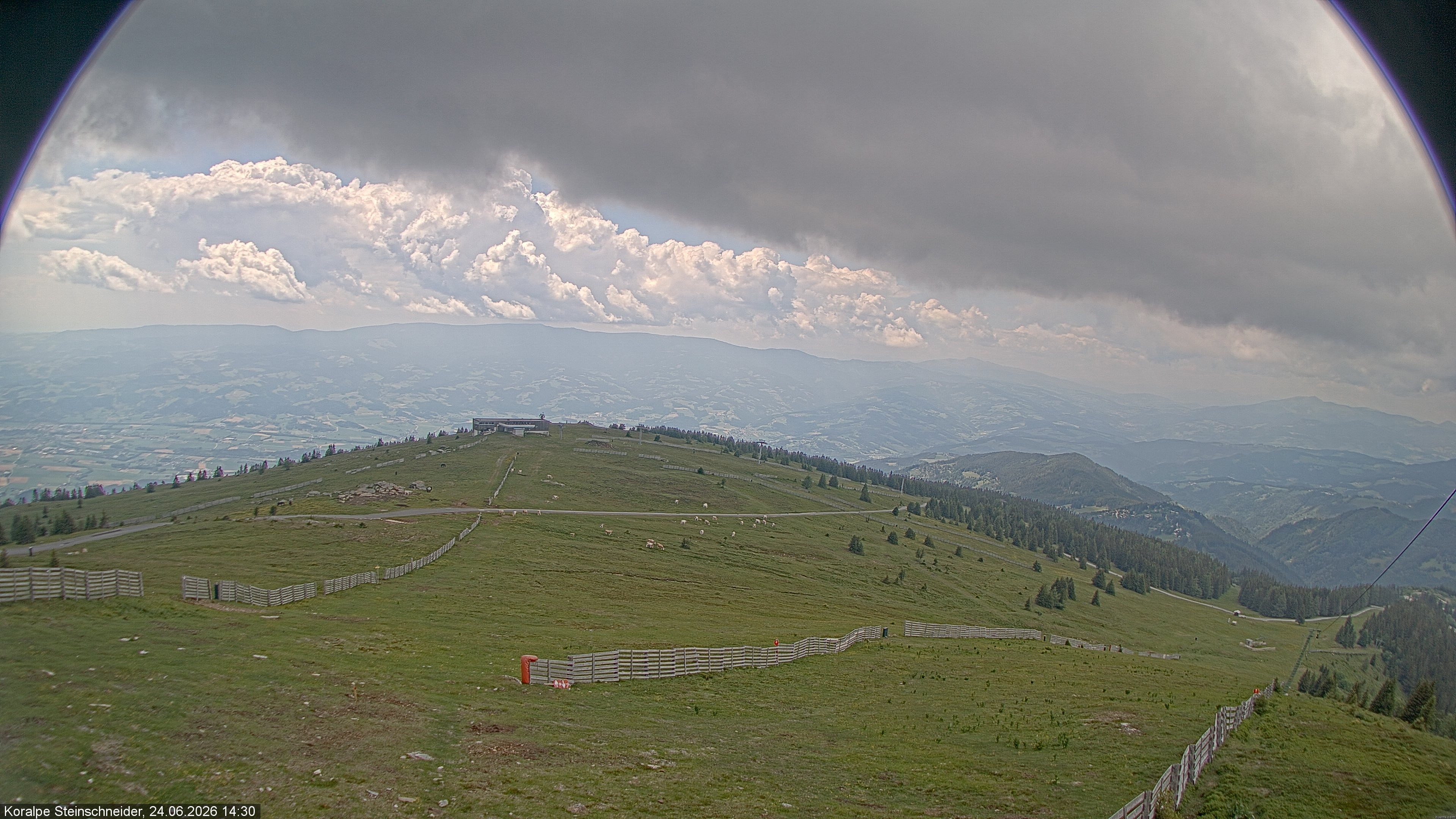Archived image Webcam Steinschneider lift on Koralpe