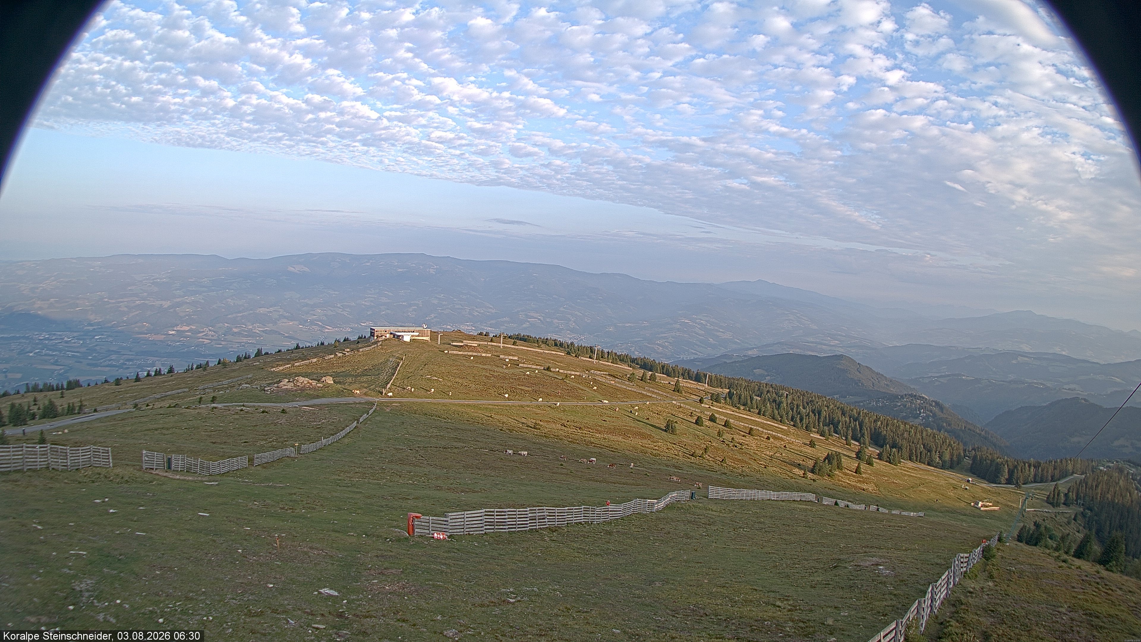 Archived image Webcam Steinschneider lift on Koralpe