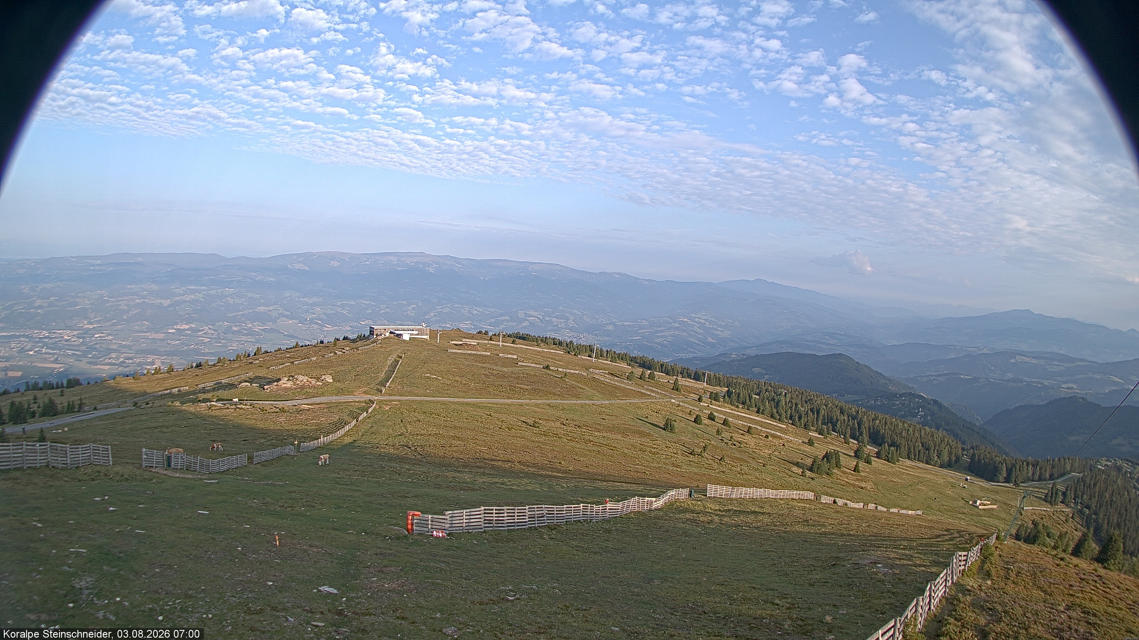 Archived image Webcam Steinschneider lift on Koralpe