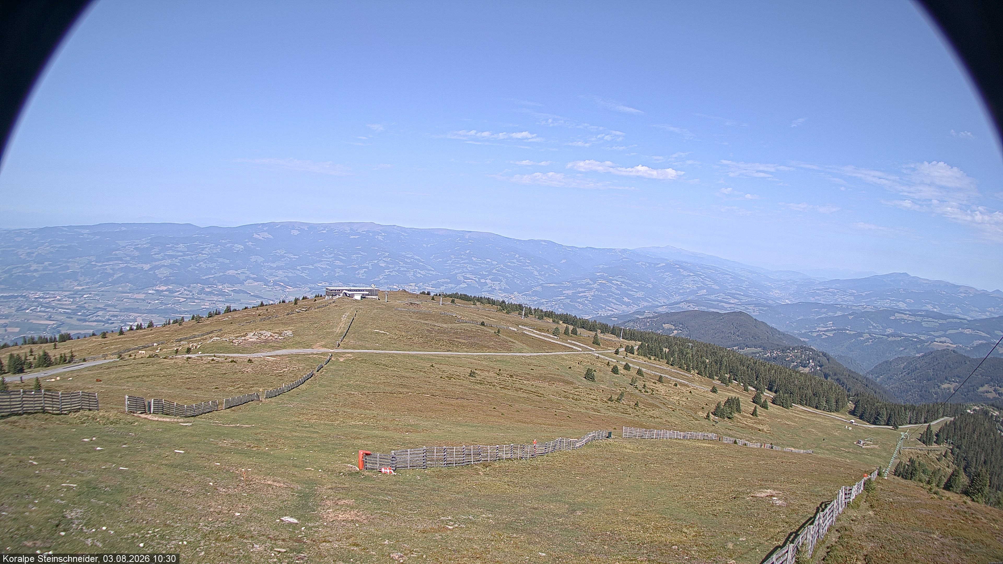 Archived image Webcam Steinschneider lift on Koralpe
