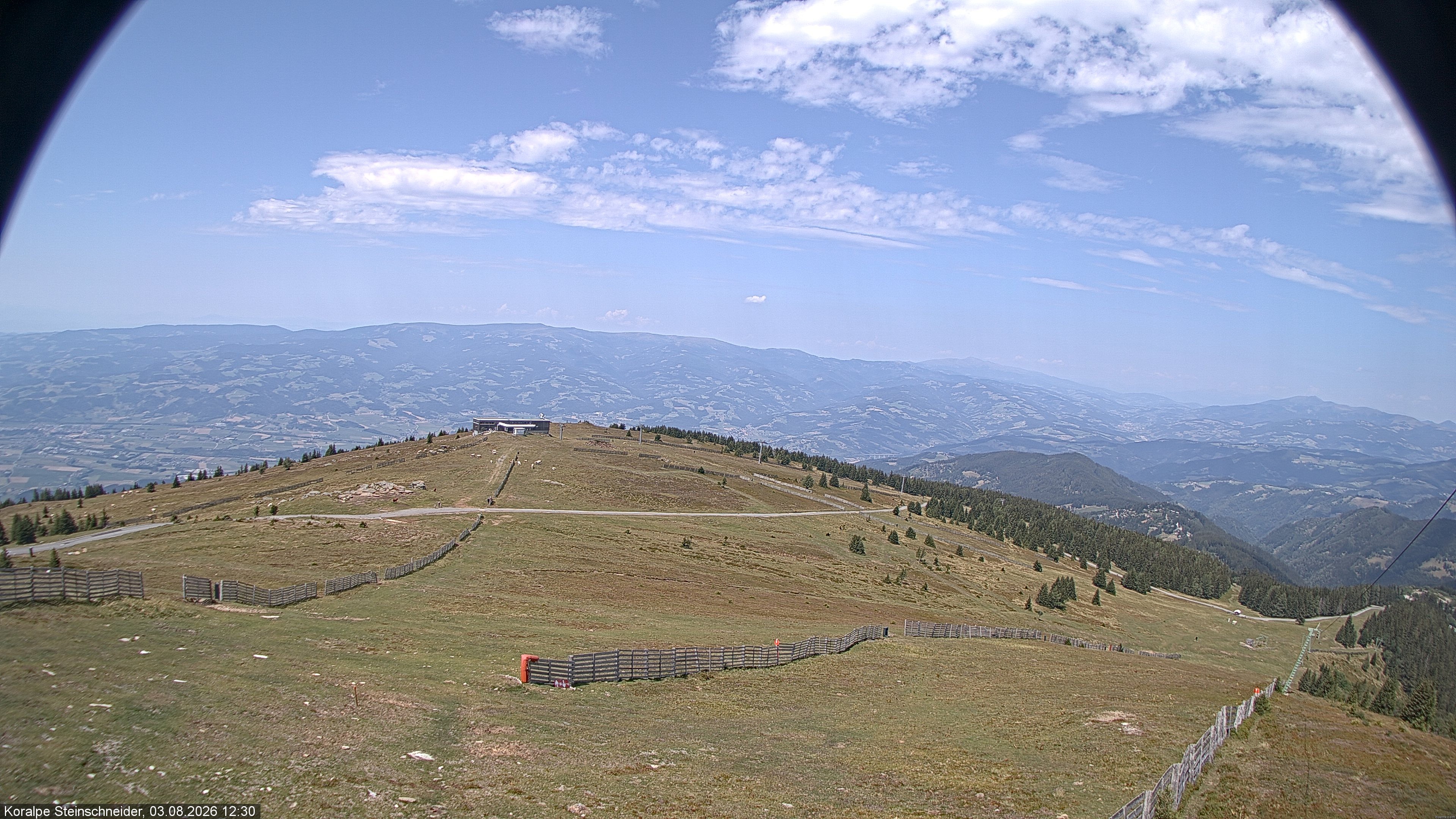 Archived image Webcam Steinschneider lift on Koralpe