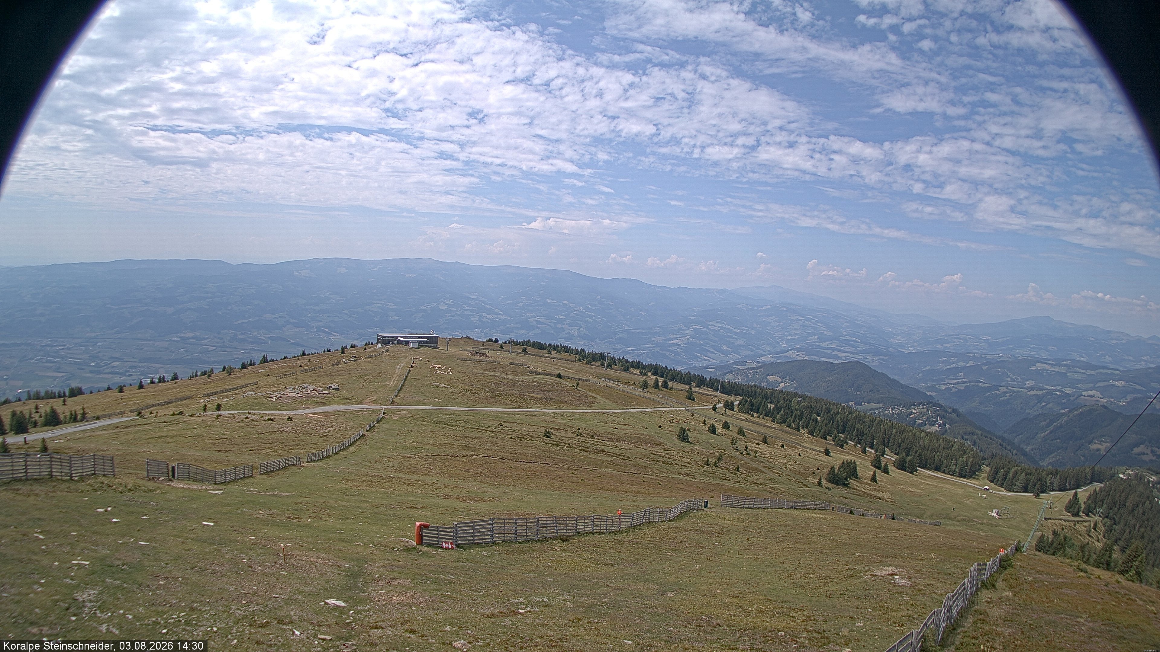Archived image Webcam Steinschneider lift on Koralpe