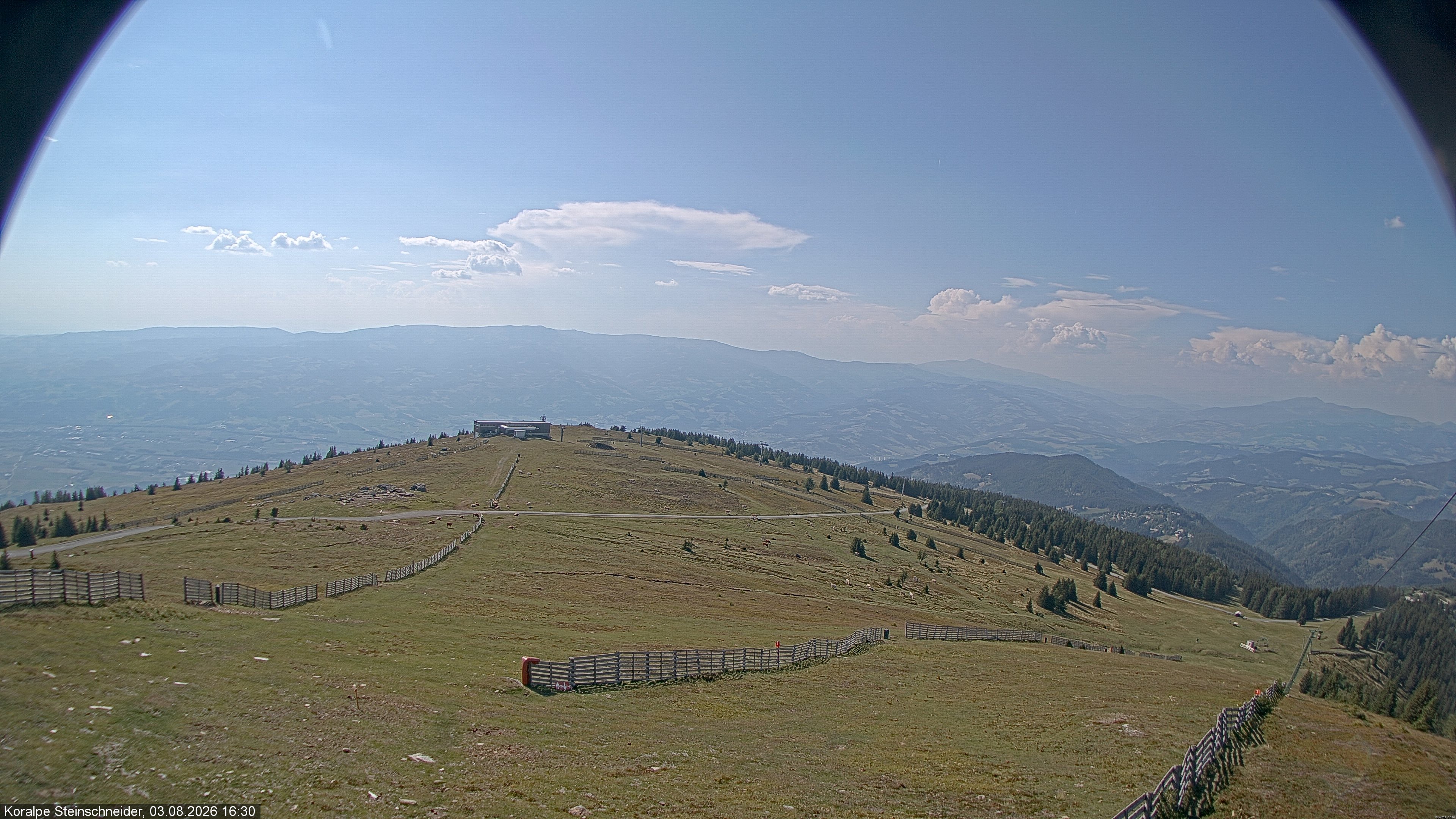 Archived image Webcam Steinschneider lift on Koralpe