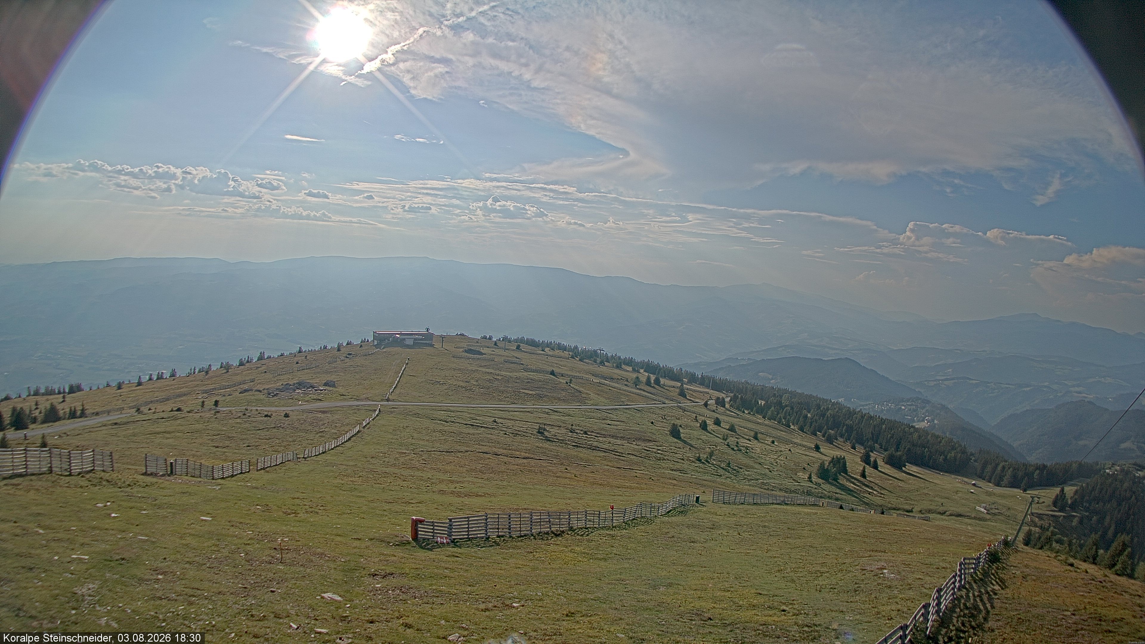 Archived image Webcam Steinschneider lift on Koralpe