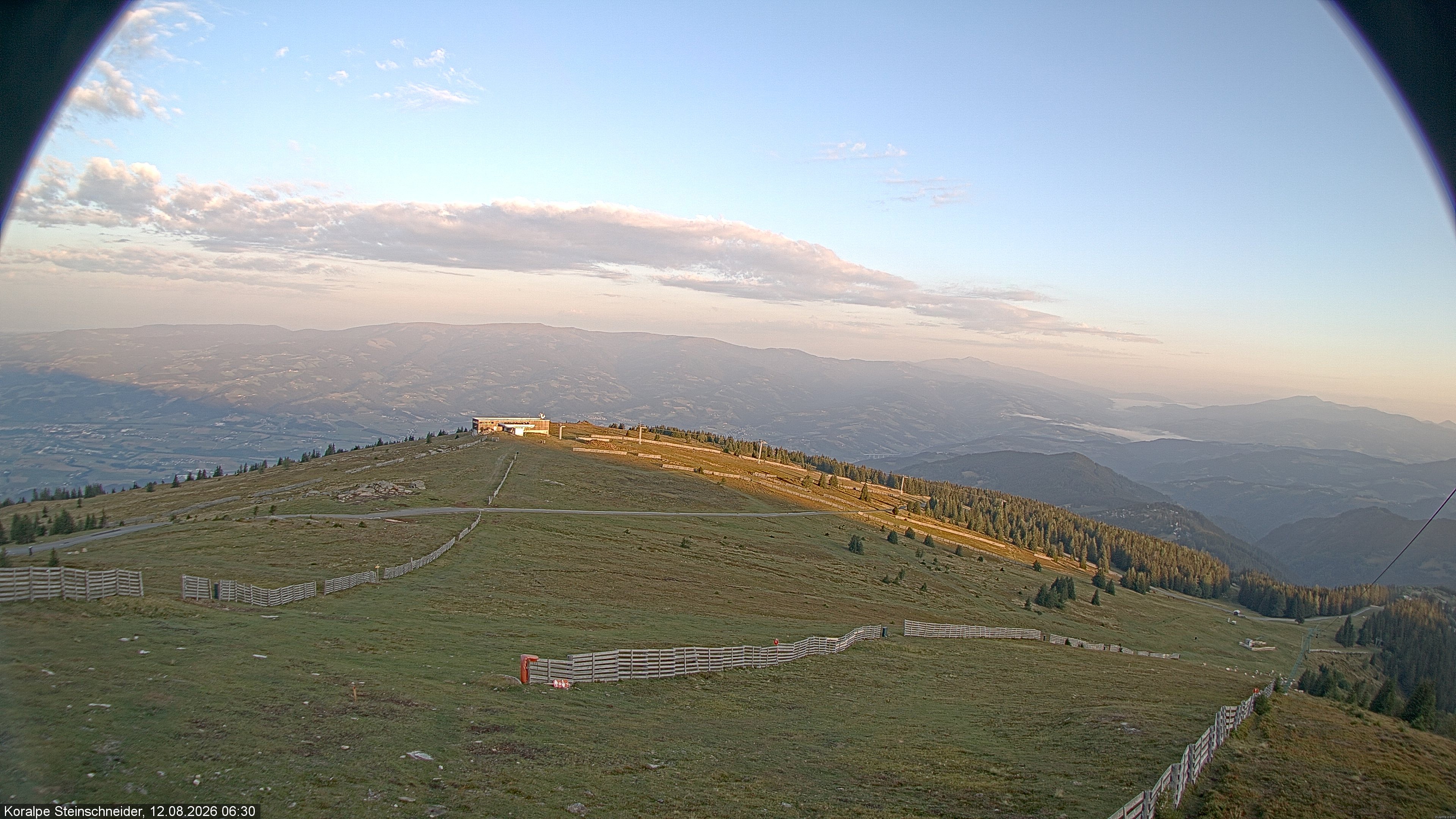 Archived image Webcam Steinschneider lift on Koralpe