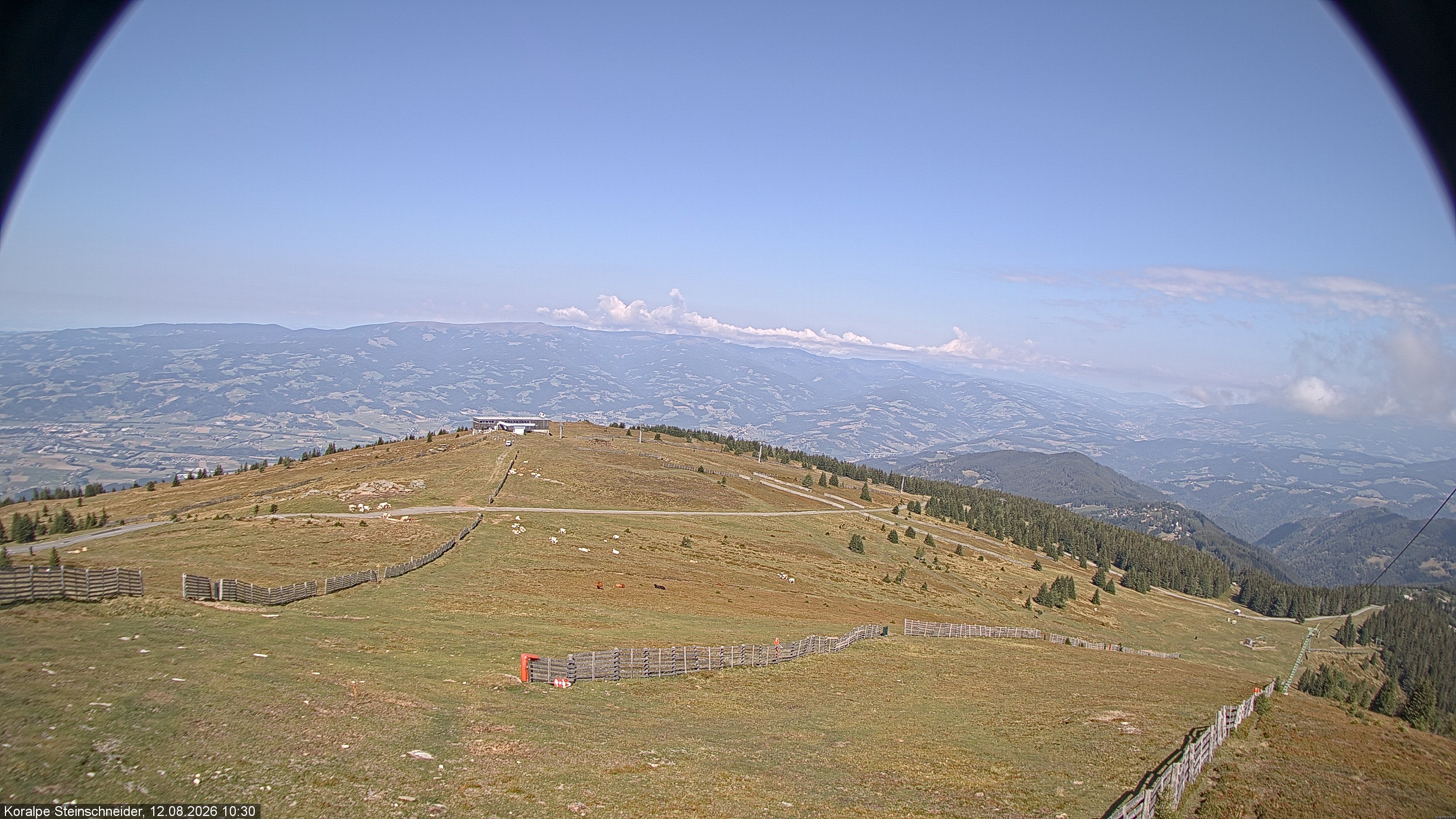 Archived image Webcam Steinschneider lift on Koralpe