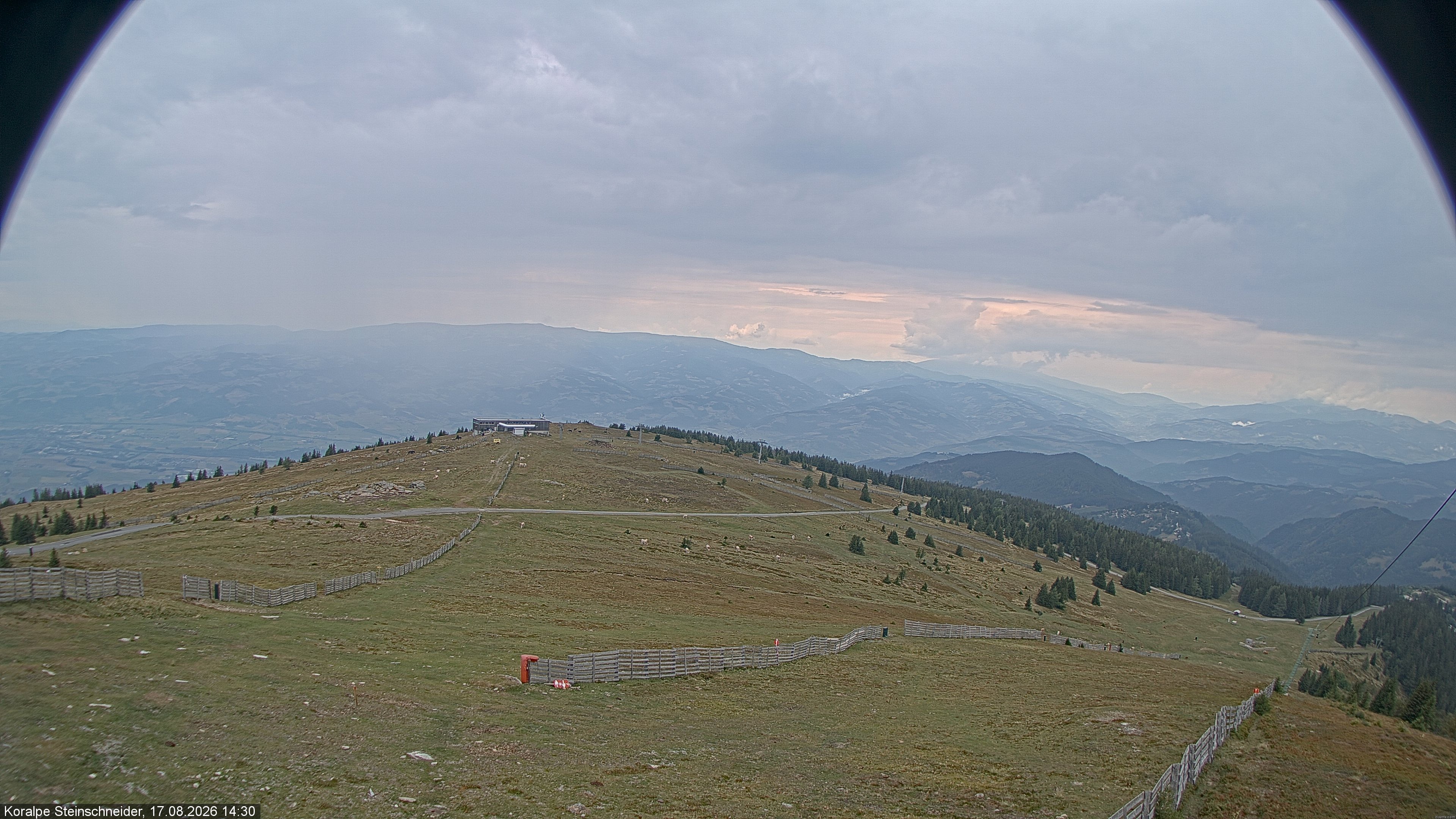 Archived image Webcam Steinschneider lift on Koralpe