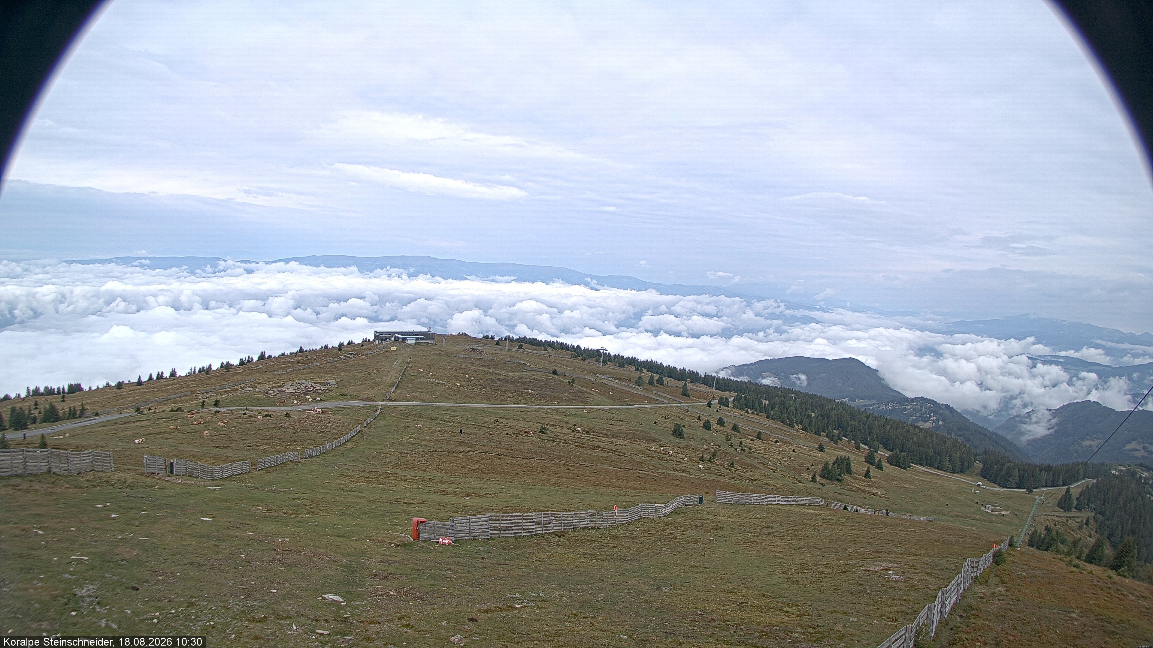 Archiv Foto Webcam Steinschneider-Lift (Koralpe)