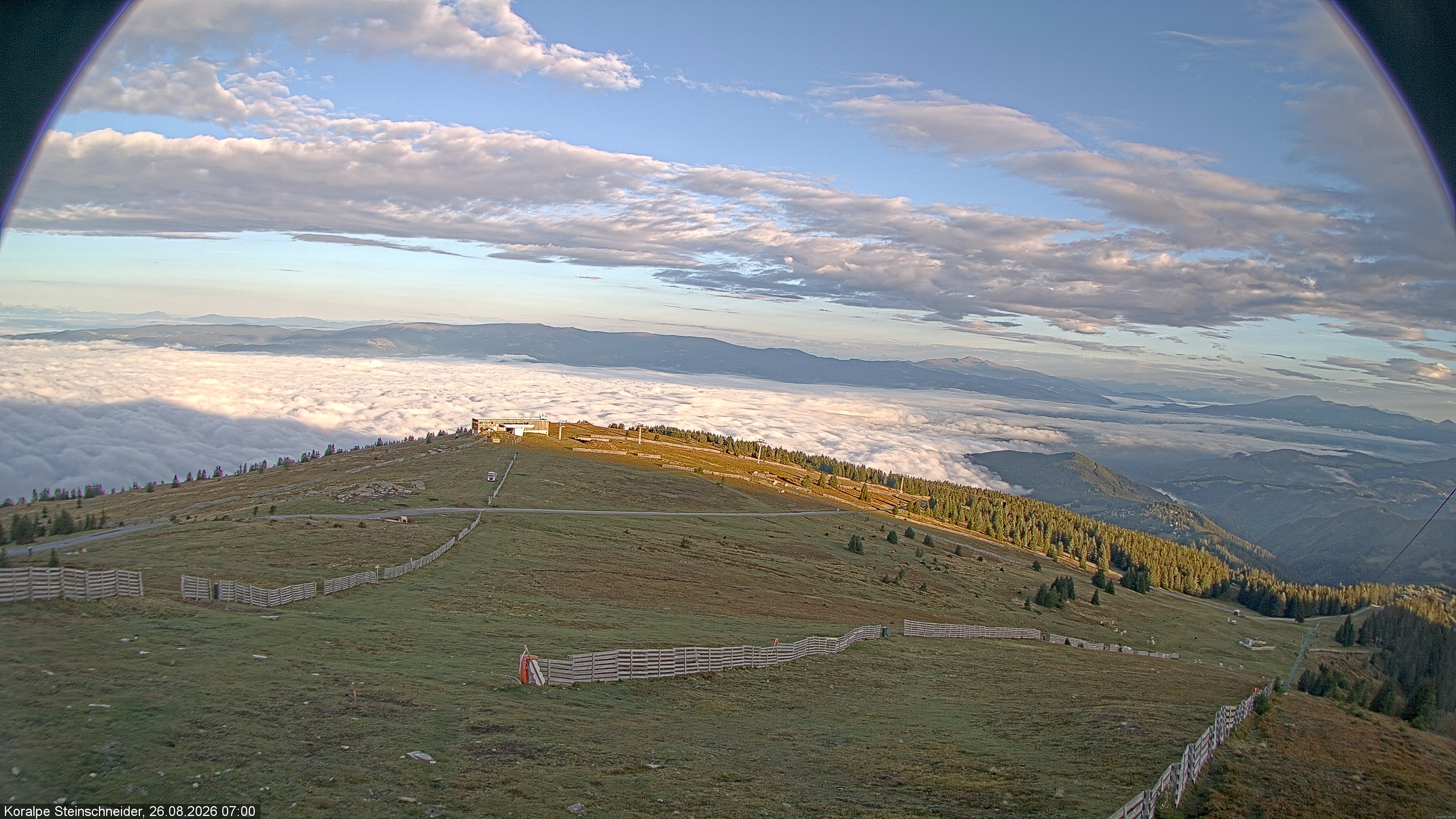 Archiv Foto Webcam Steinschneider-Lift (Koralpe)