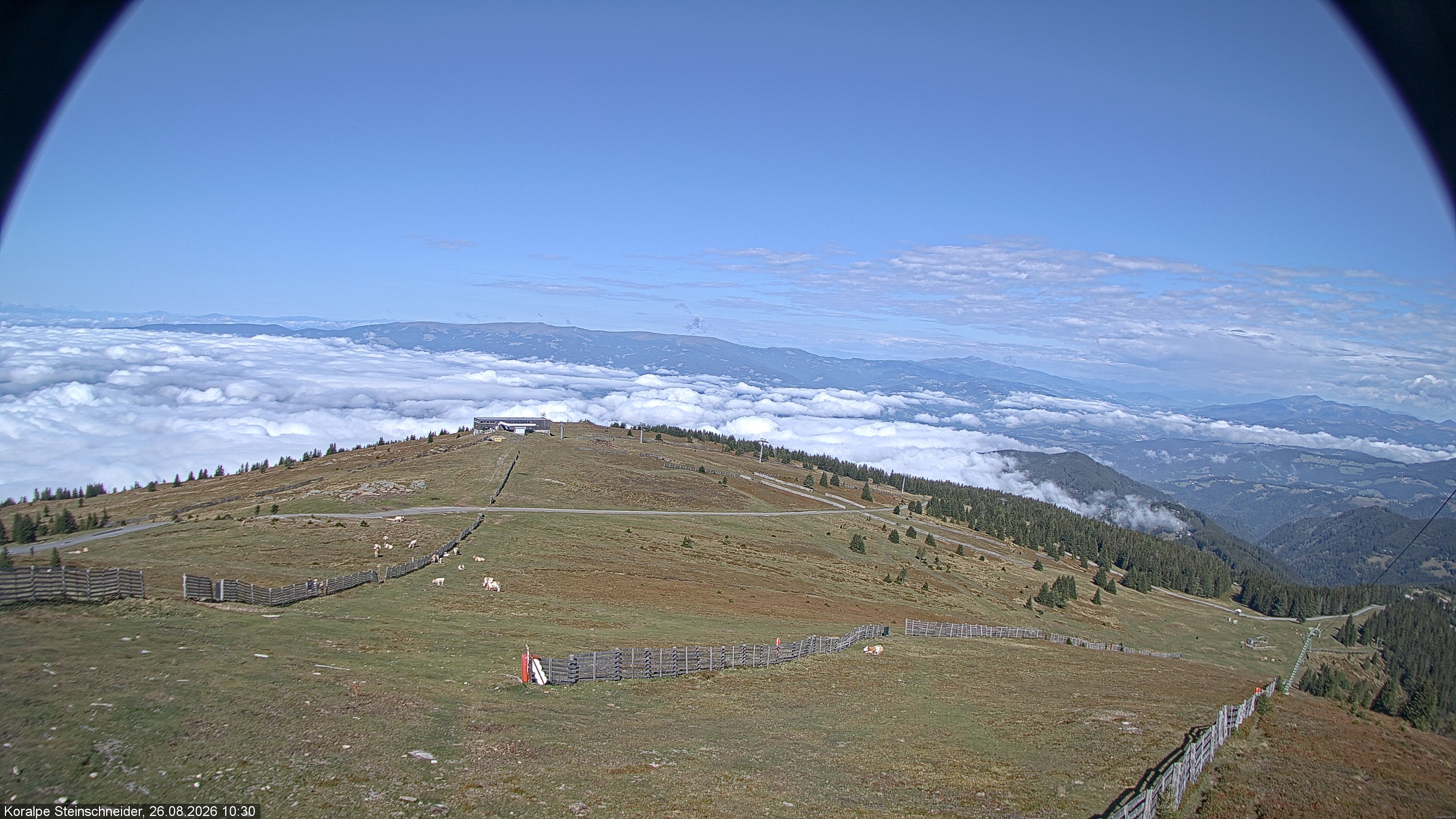 Archiv Foto Webcam Steinschneider-Lift (Koralpe)