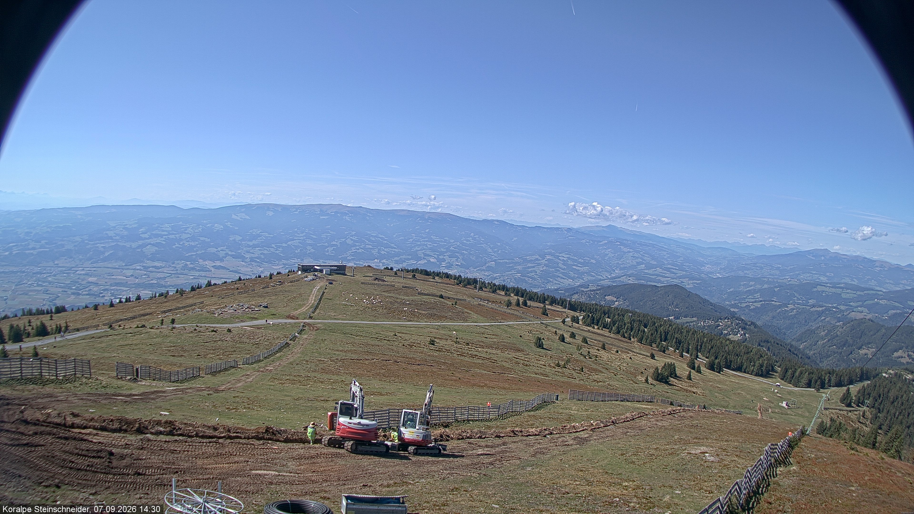 Archiv Foto Webcam Steinschneider-Lift (Koralpe)