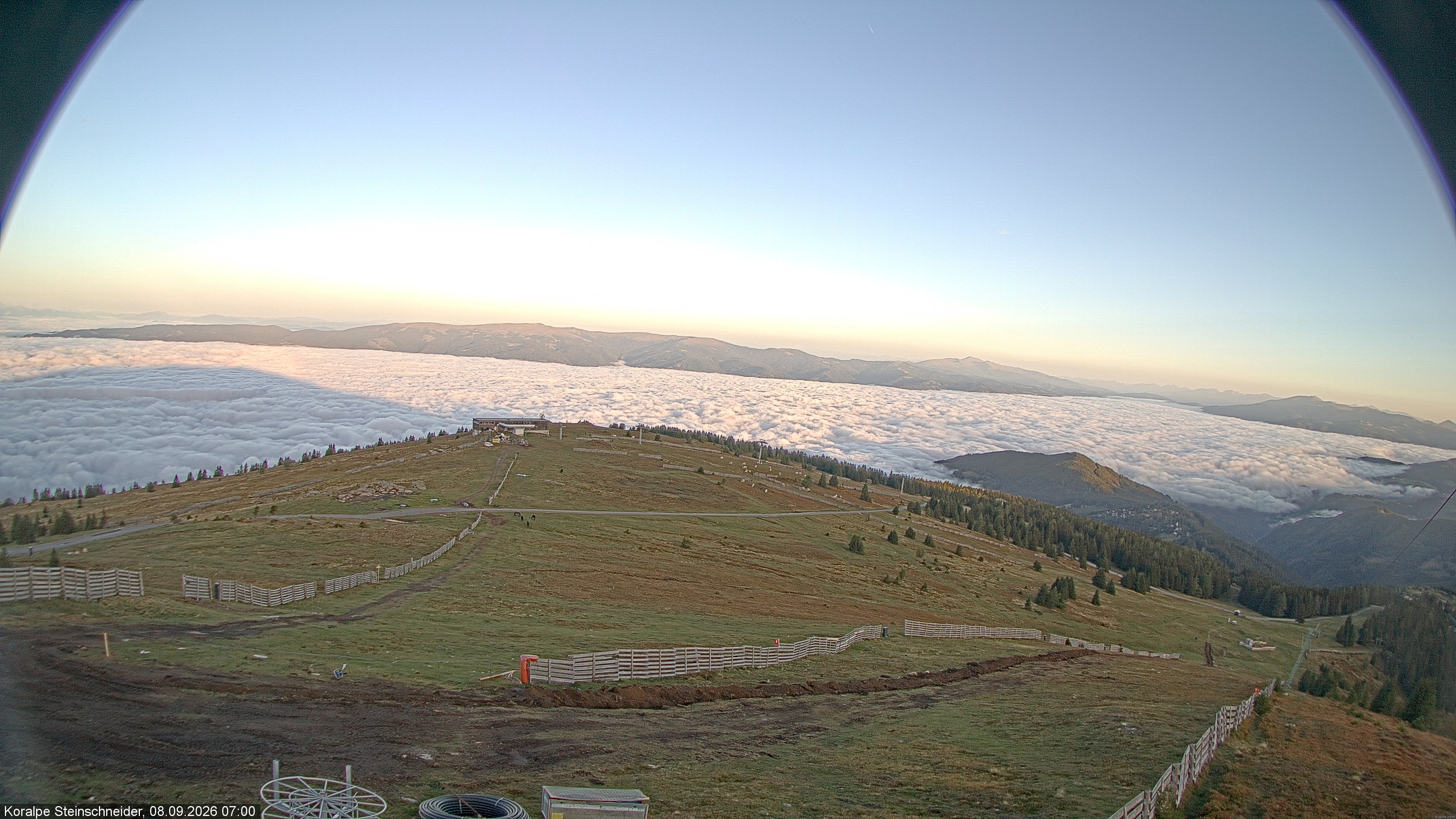 Archiv Foto Webcam Steinschneider-Lift (Koralpe)