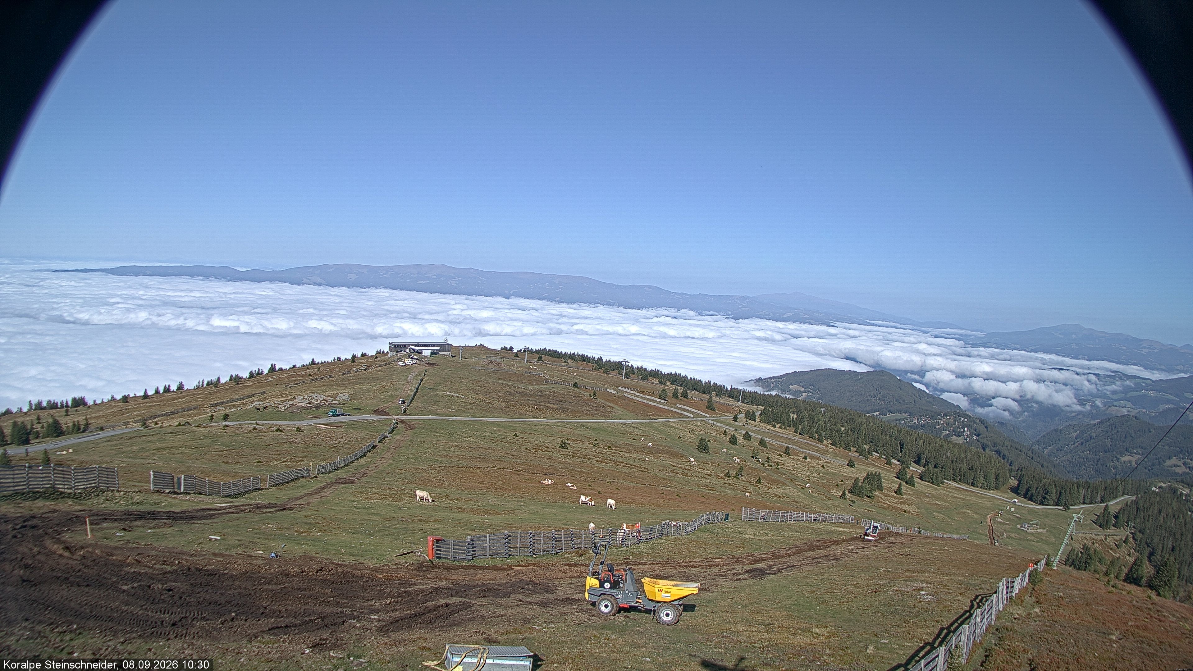 Archiv Foto Webcam Steinschneider-Lift (Koralpe)