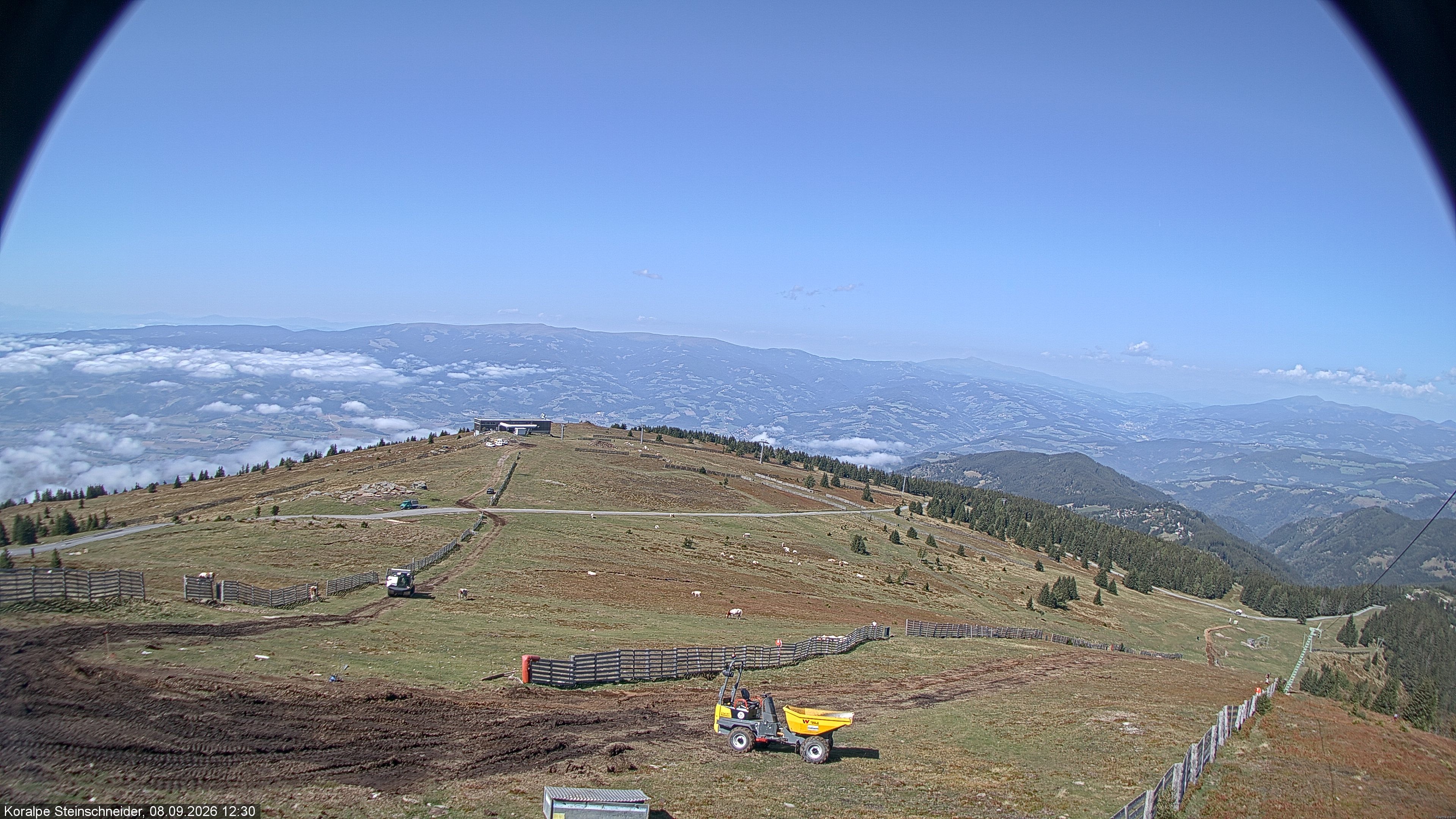Archiv Foto Webcam Steinschneider-Lift (Koralpe)