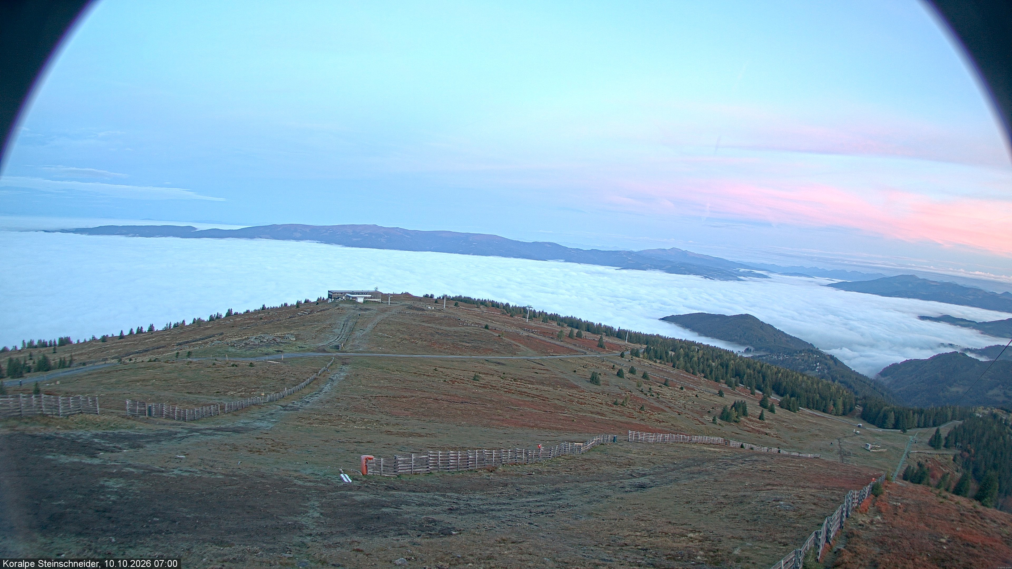 Archived image Webcam Steinschneider lift on Koralpe
