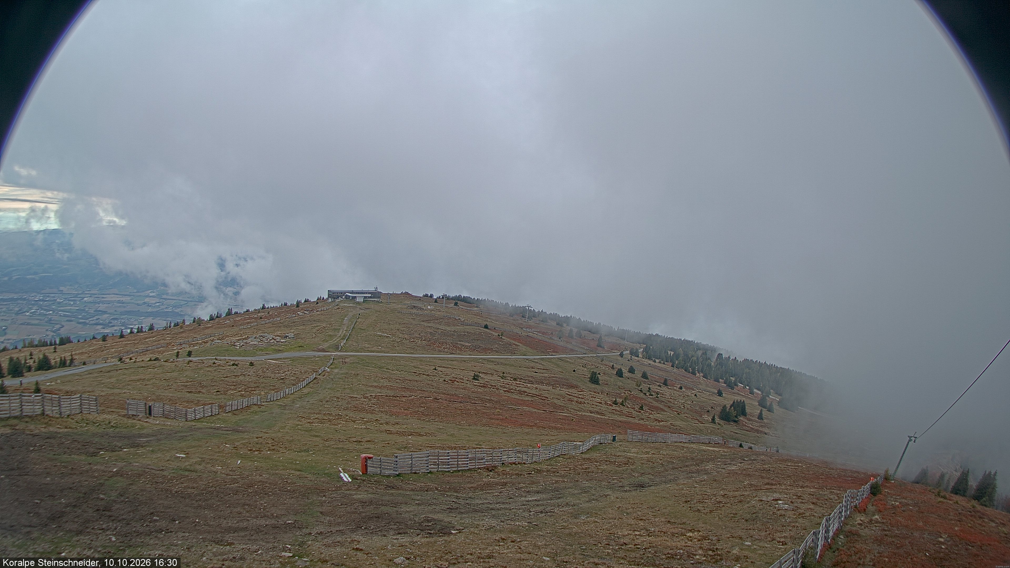Archived image Webcam Steinschneider lift on Koralpe