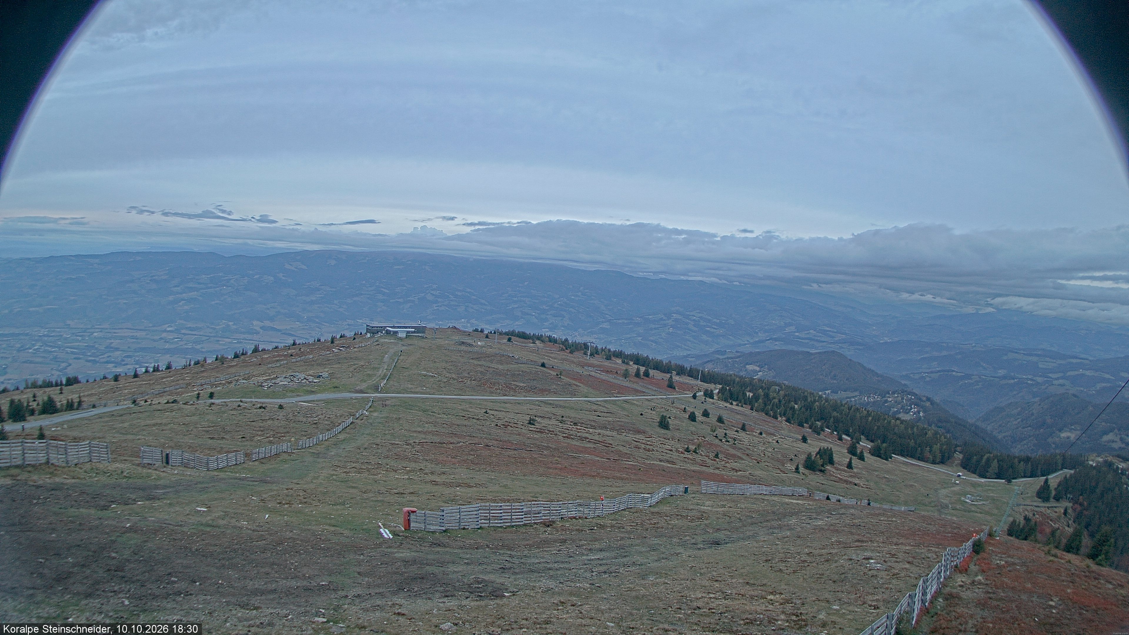 Archived image Webcam Steinschneider lift on Koralpe
