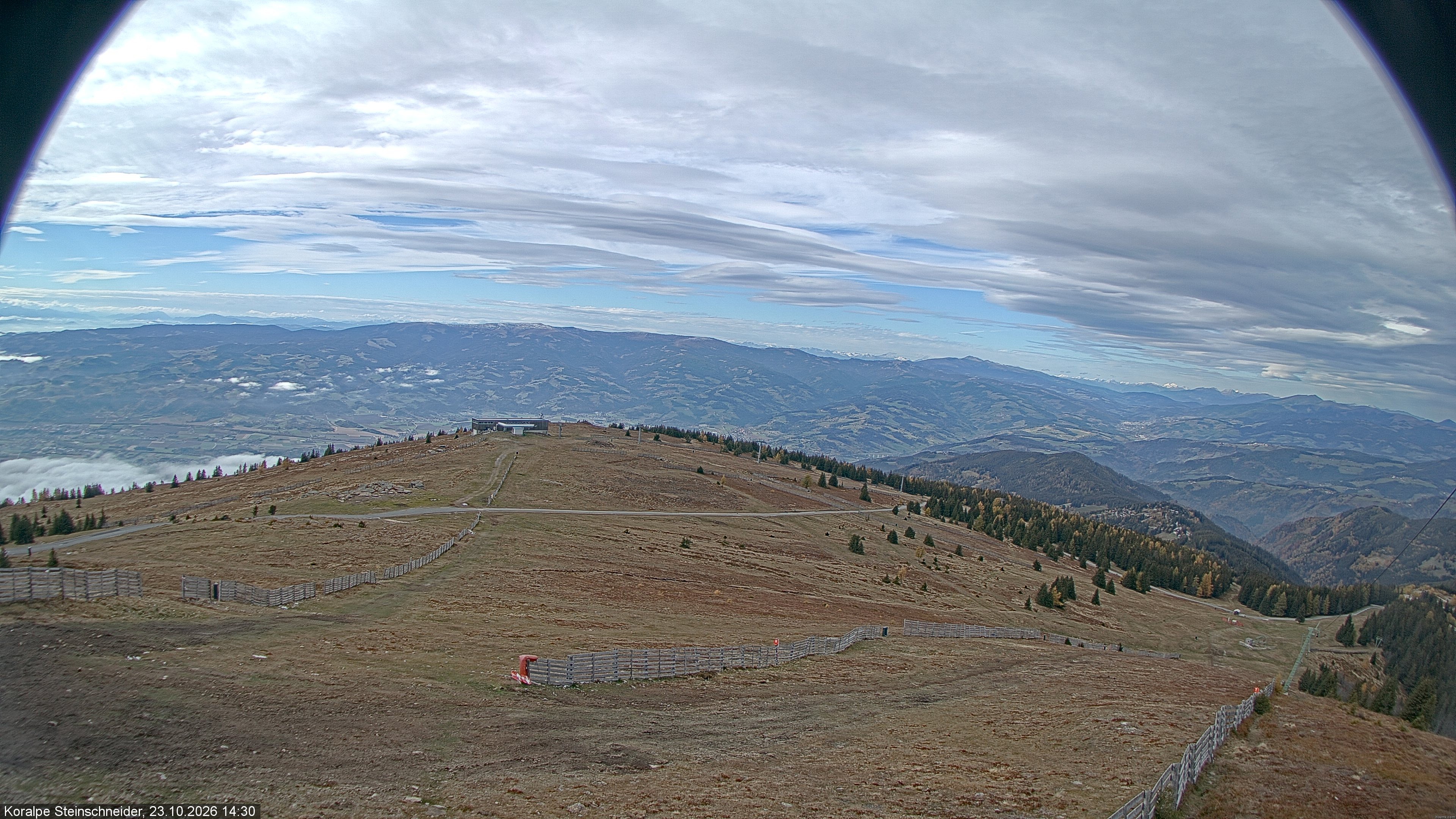 Archived image Webcam Steinschneider lift on Koralpe