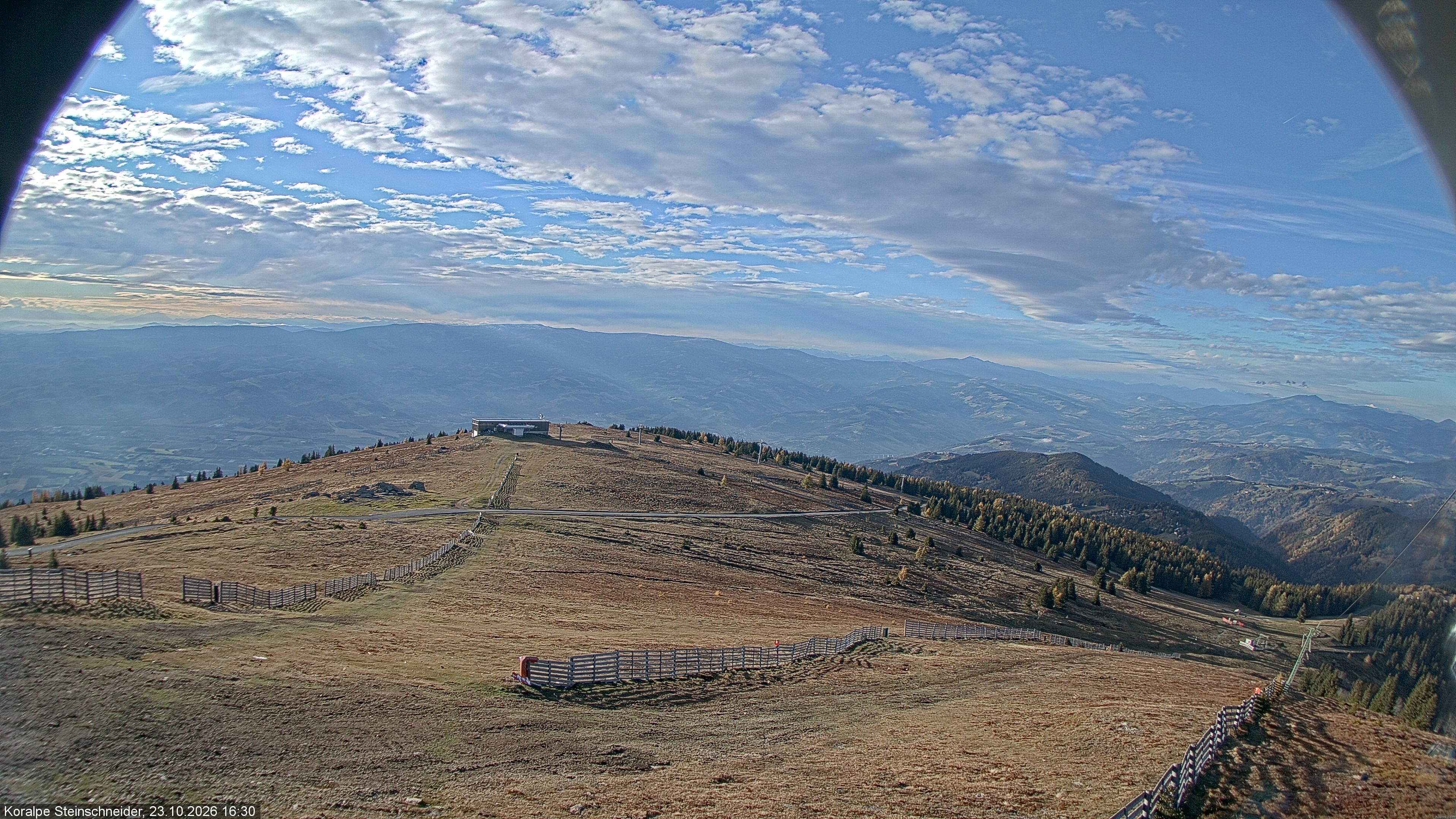 Archived image Webcam Steinschneider lift on Koralpe