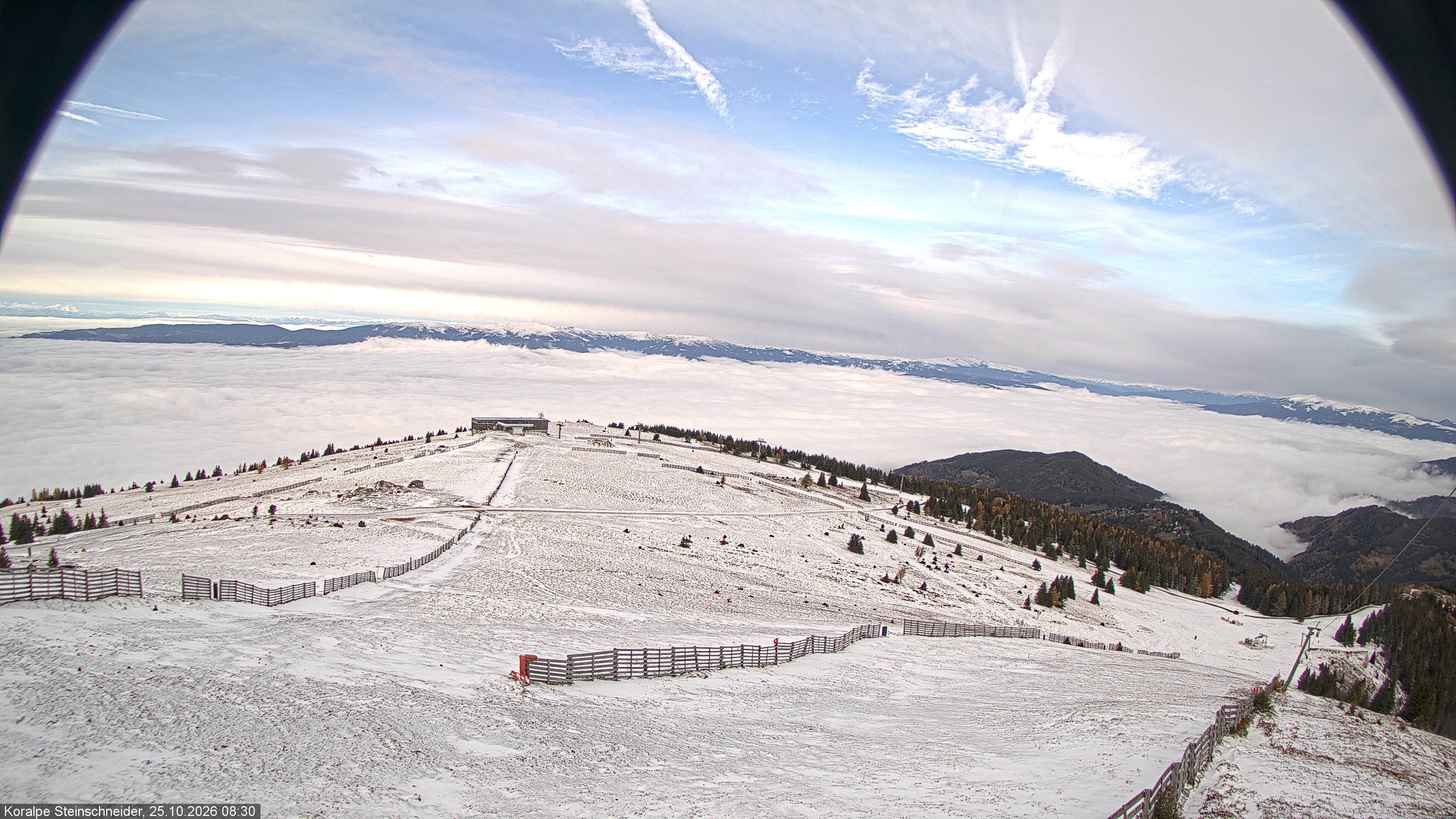 Archived image Webcam Steinschneider lift on Koralpe