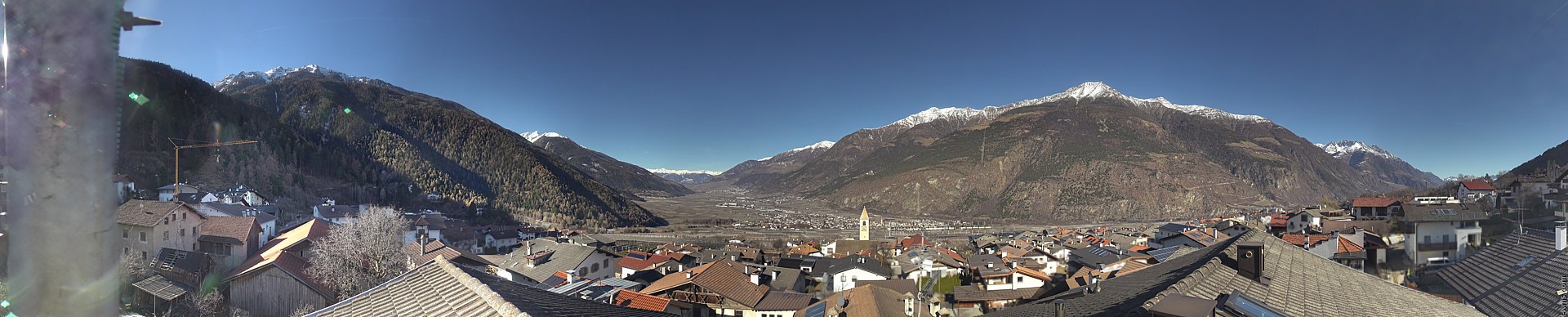 Archived image Webcam Latsch, South Tyrol, Austria